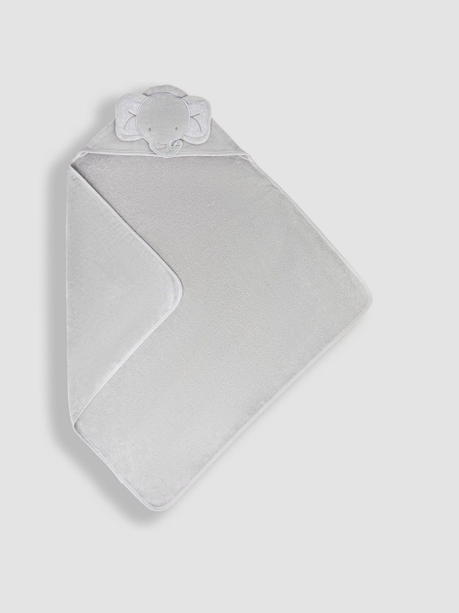 Grey Elephant Hooded Towel - Image 6 of 7