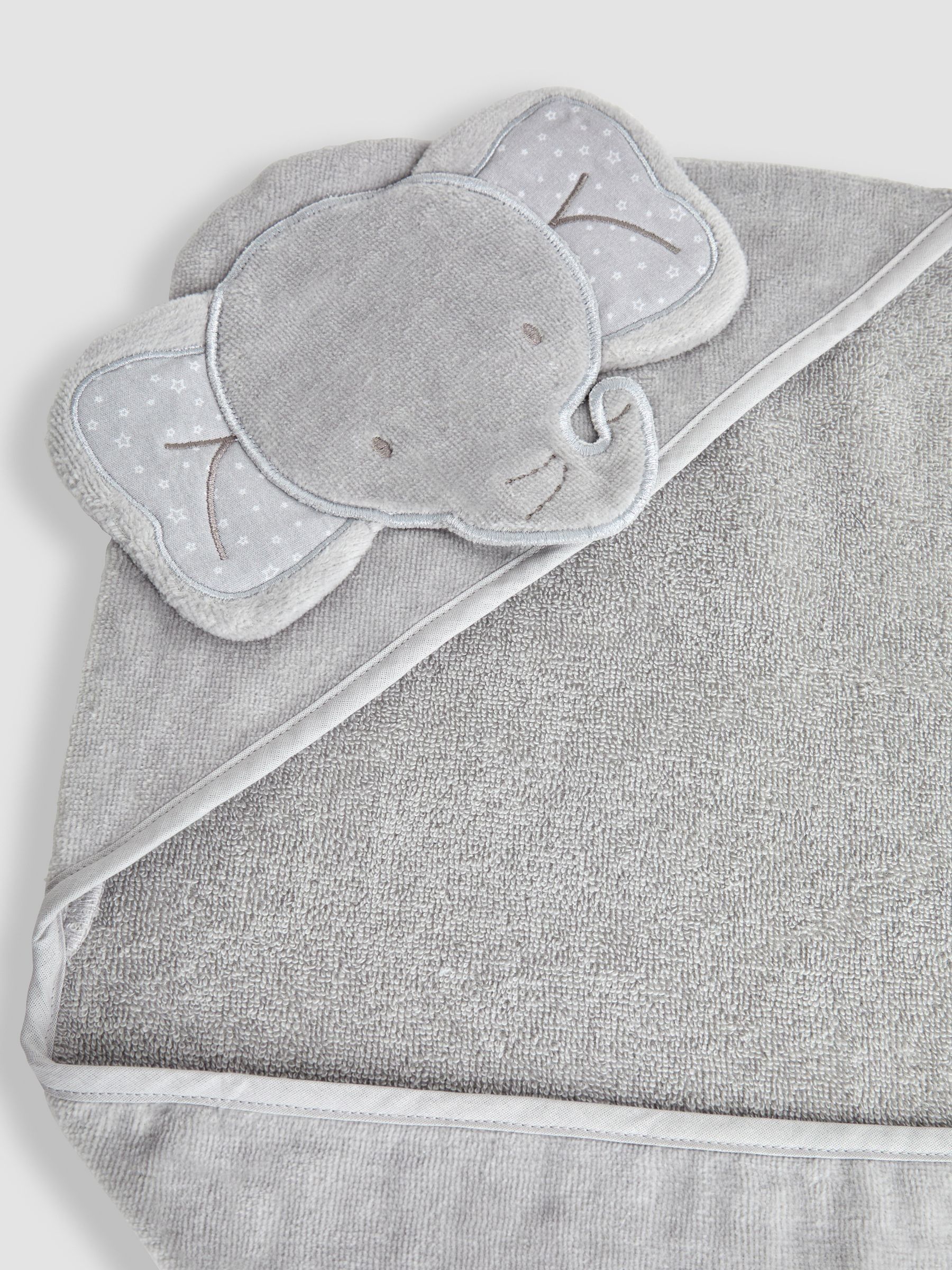 Grey Elephant Hooded Towel - Image 7 of 7