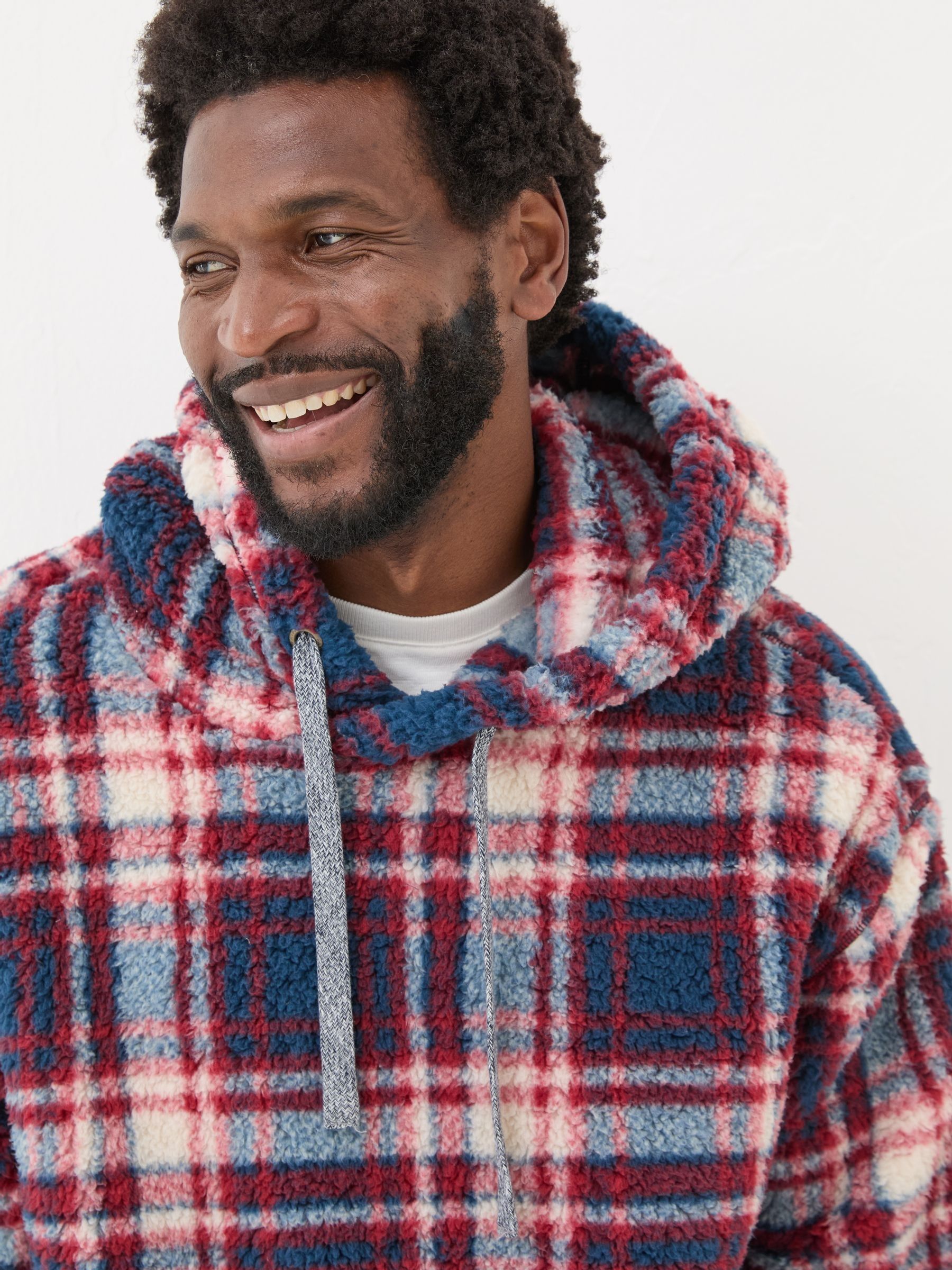 Red Check Sofa Hoodie - Image 3 of 5