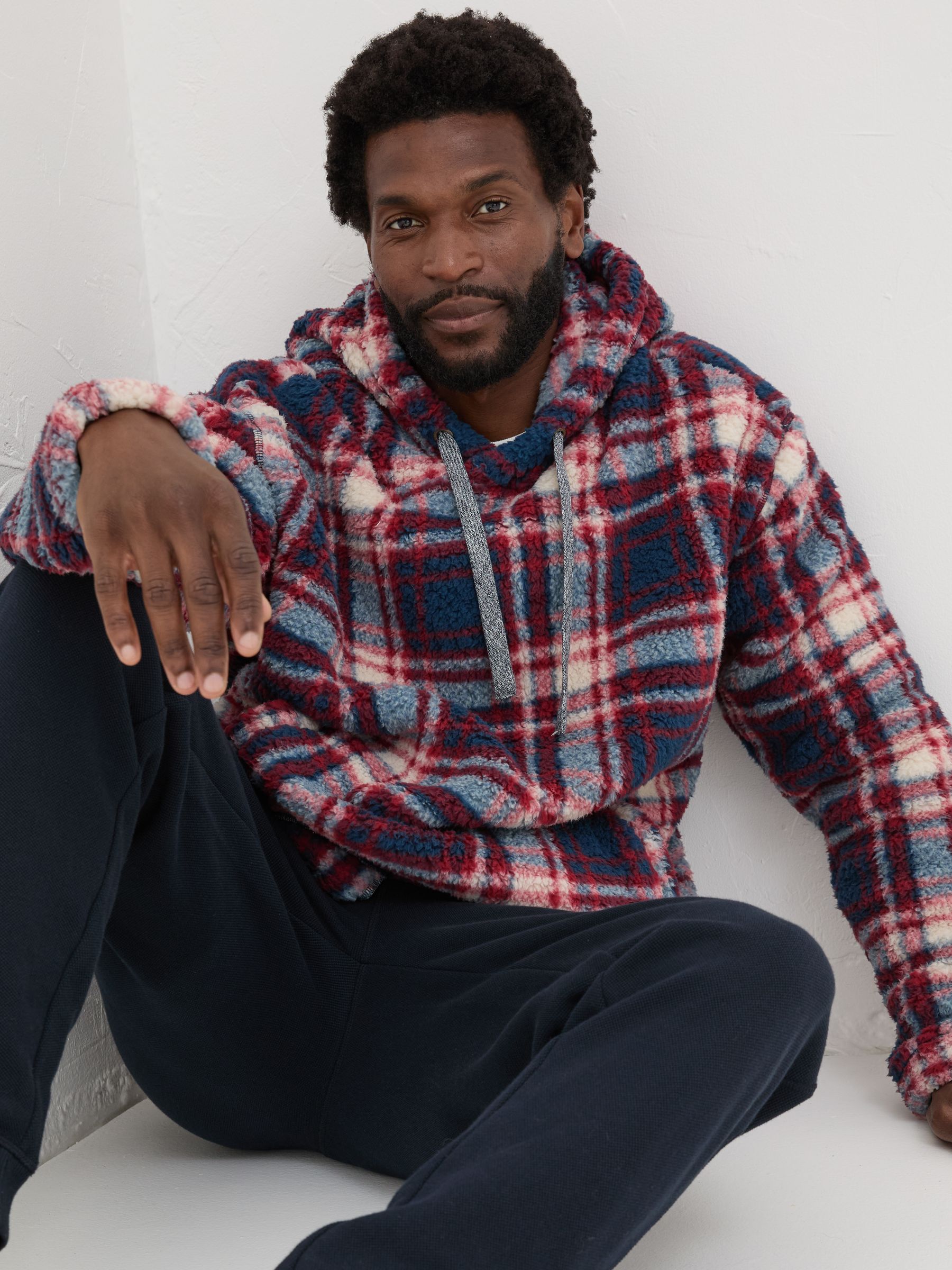 Red Check Sofa Hoodie - Image 5 of 5