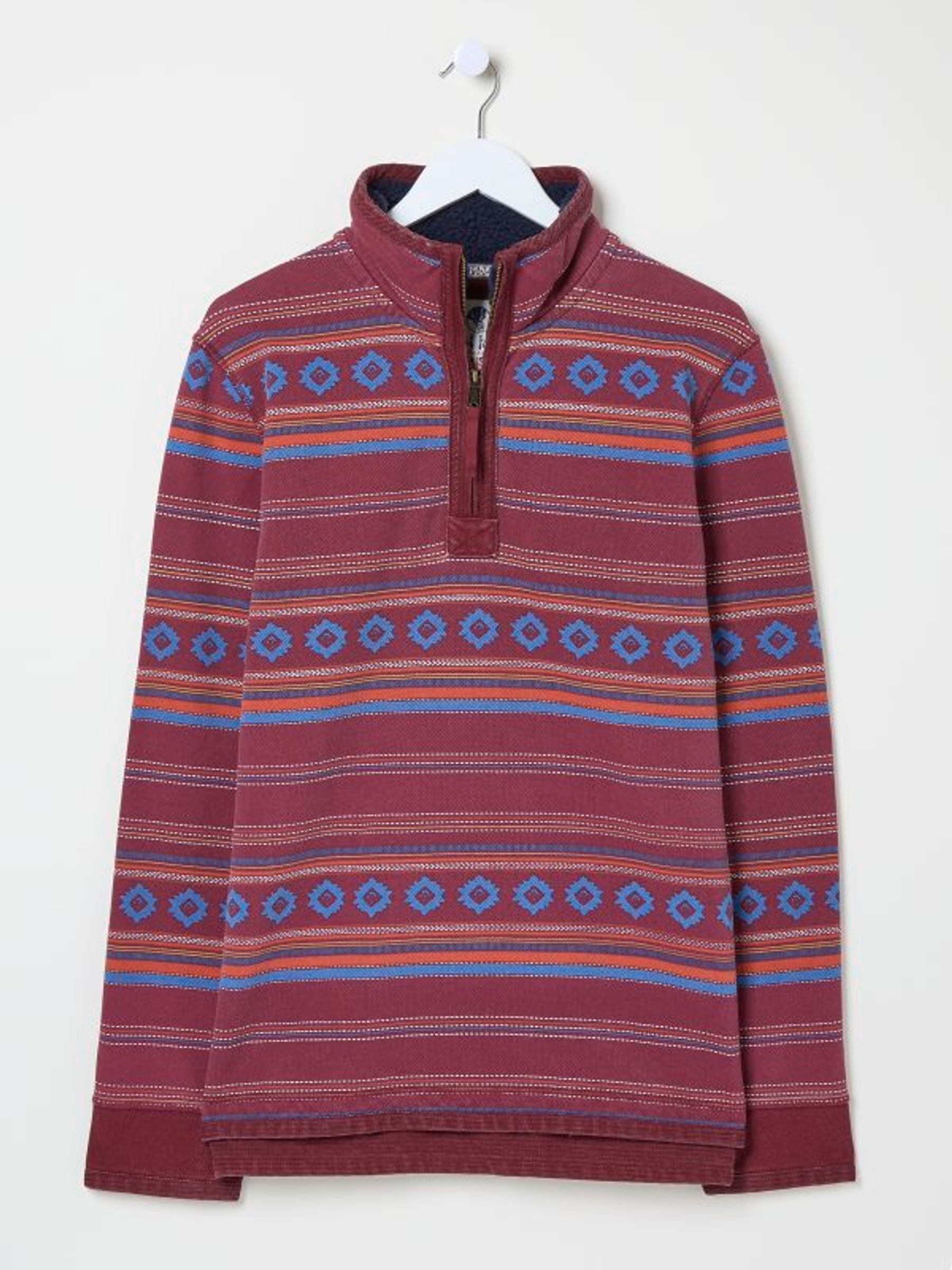 Red Airlie Pattern Sweatshirt - Image 5 of 5