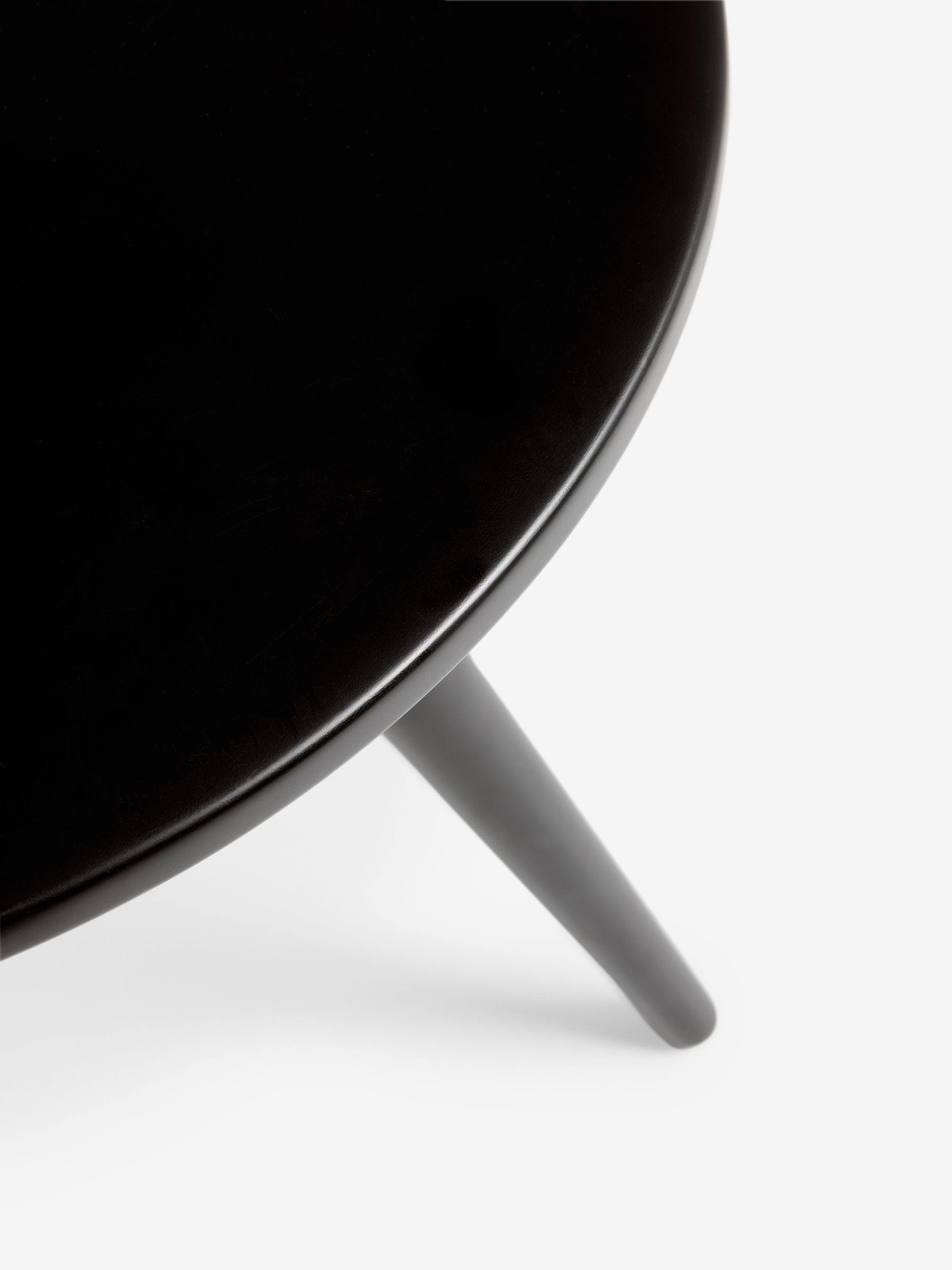 Jasper Conran London Black Bray Side Table - Image 5 of 5