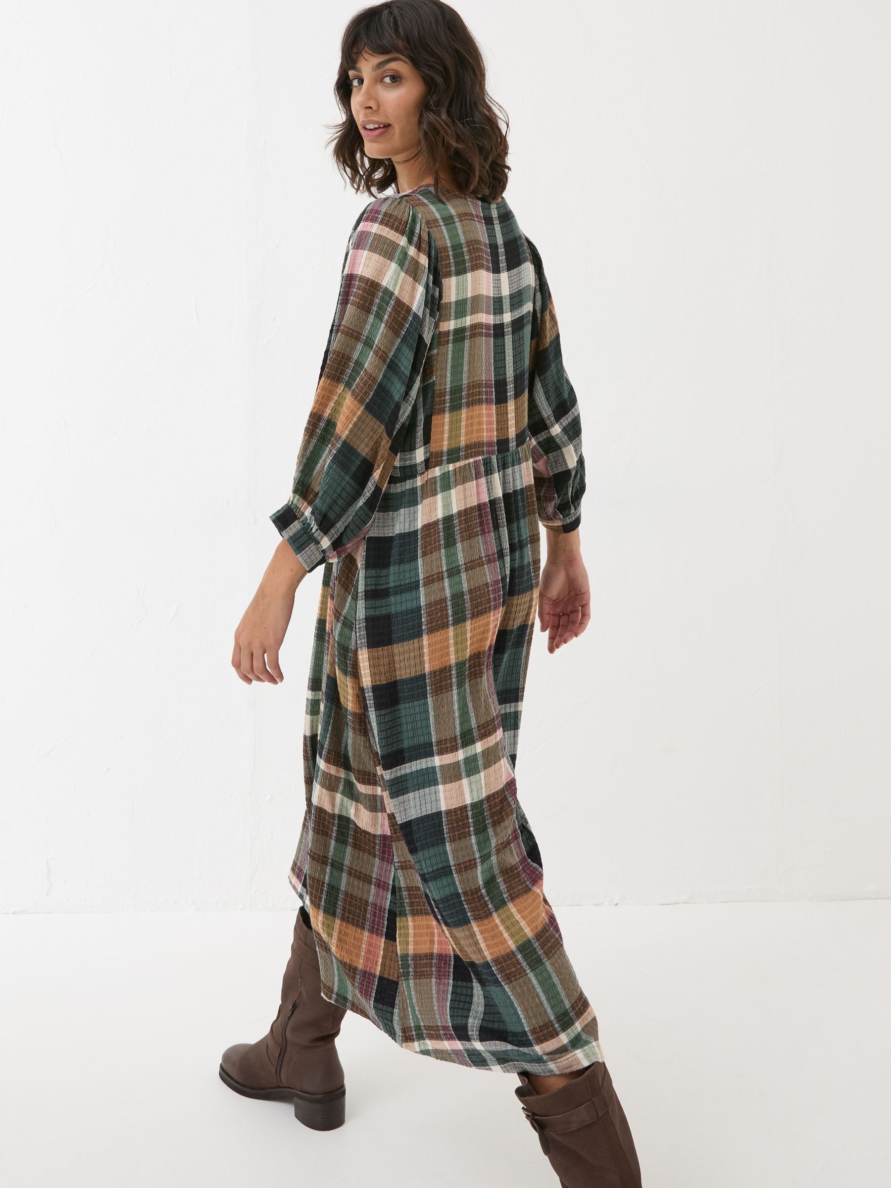 Ceil Multi Check Dress - Image 2 of 9
