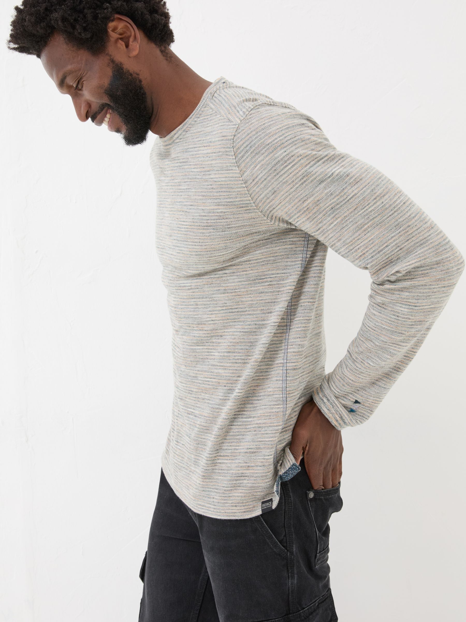 Natural Dark Skies Long Sleeve Crew T-Shirt - Image 1 of 8