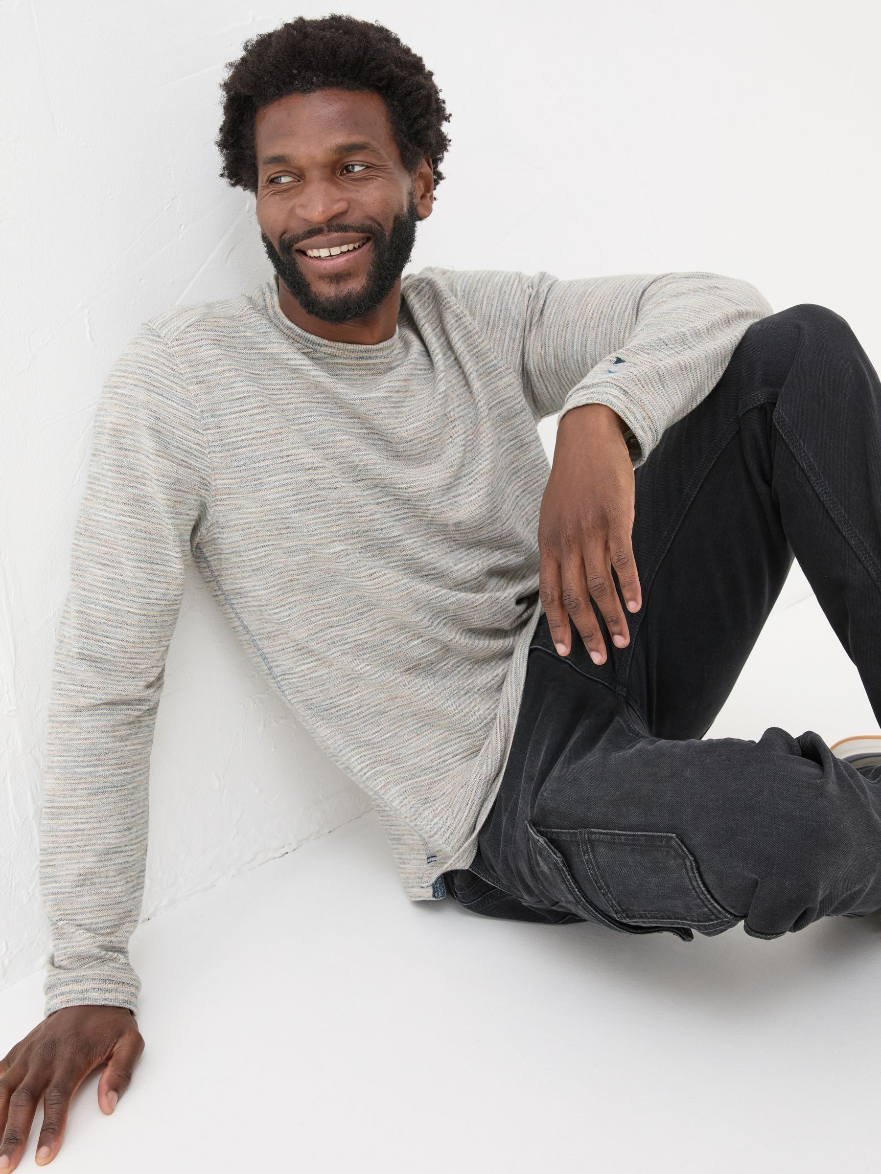 Natural Dark Skies Long Sleeve Crew T-Shirt - Image 4 of 8