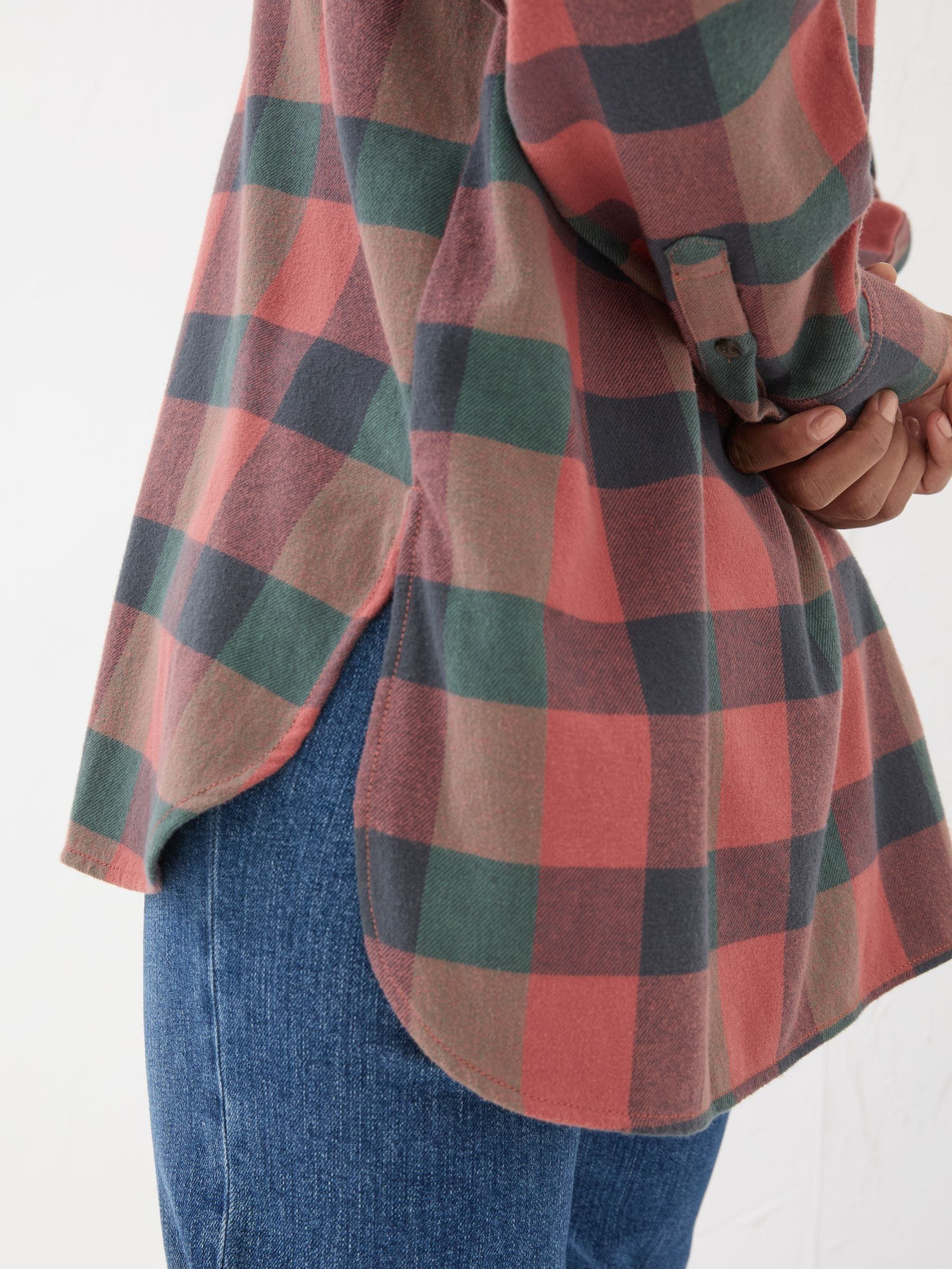 Multi Carolin 100% Cotton Check Shirt - Image 5 of 5