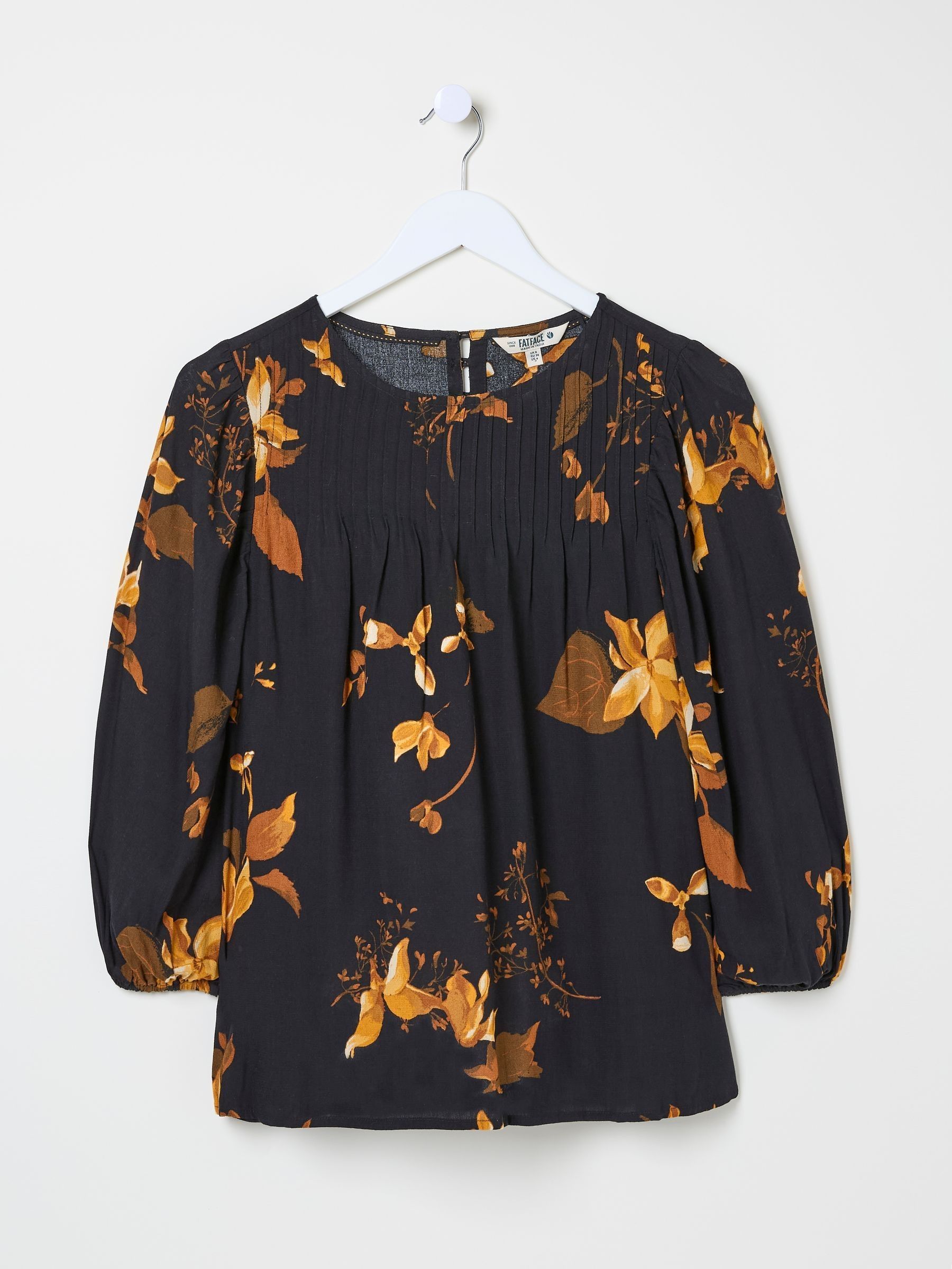 Black Wynn Floral Blouse - Image 9 of 9