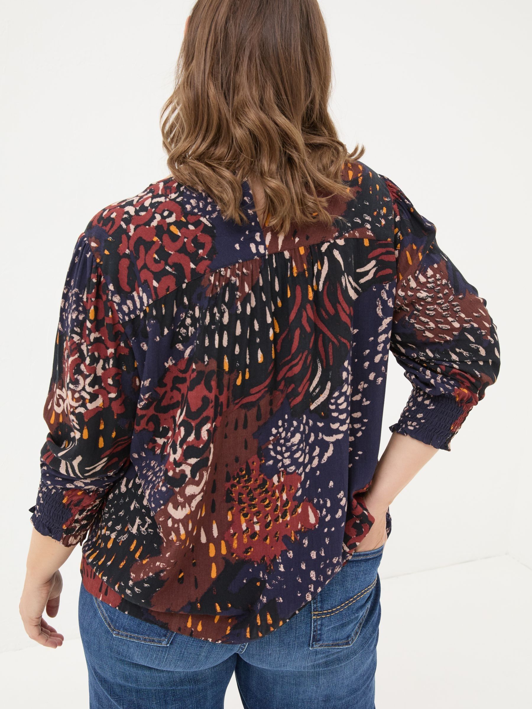 Multi Shelly Animal Blouse - Image 6 of 7