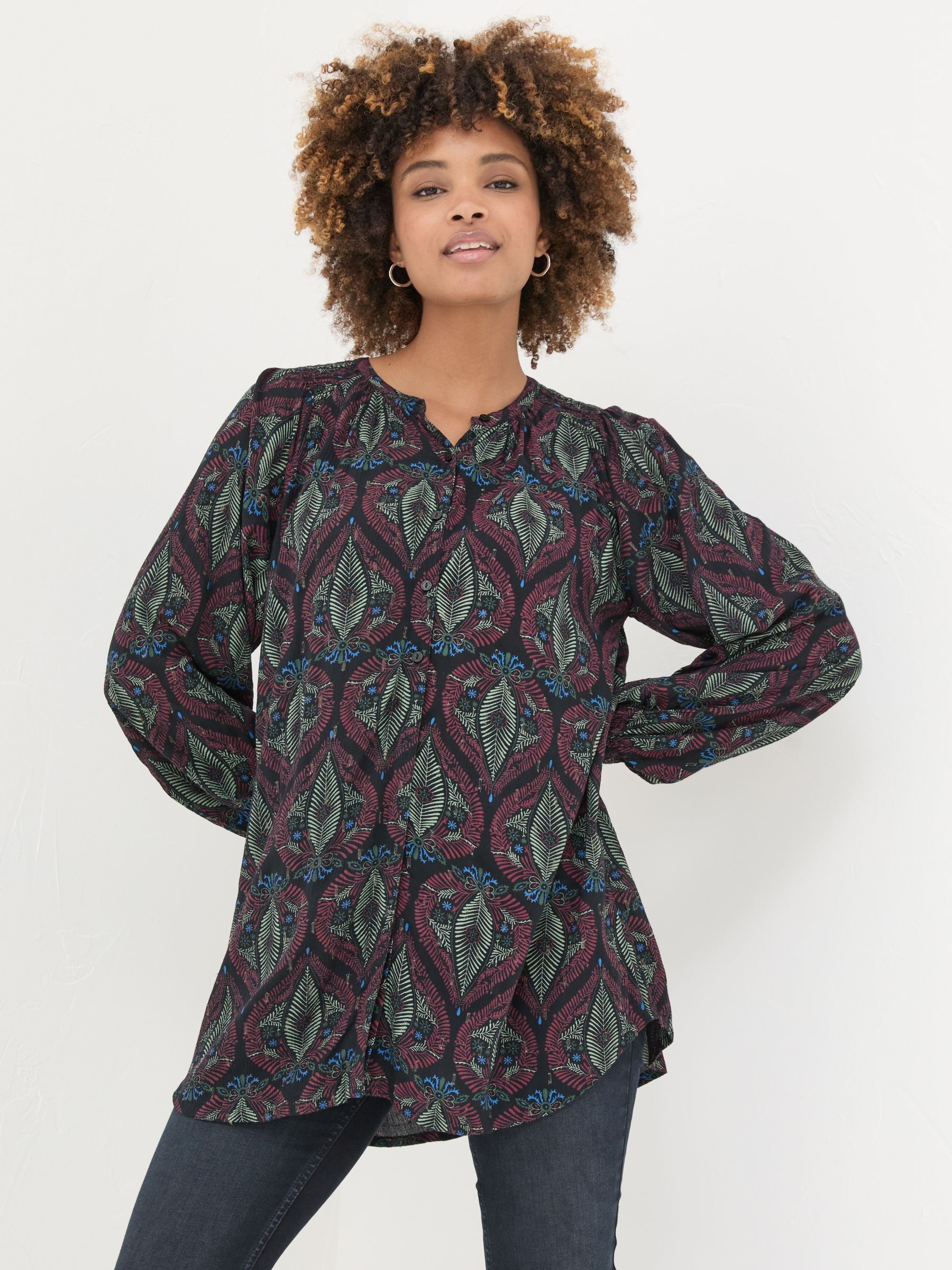 Multi Lizzie Tunic Top - Image 2 of 9