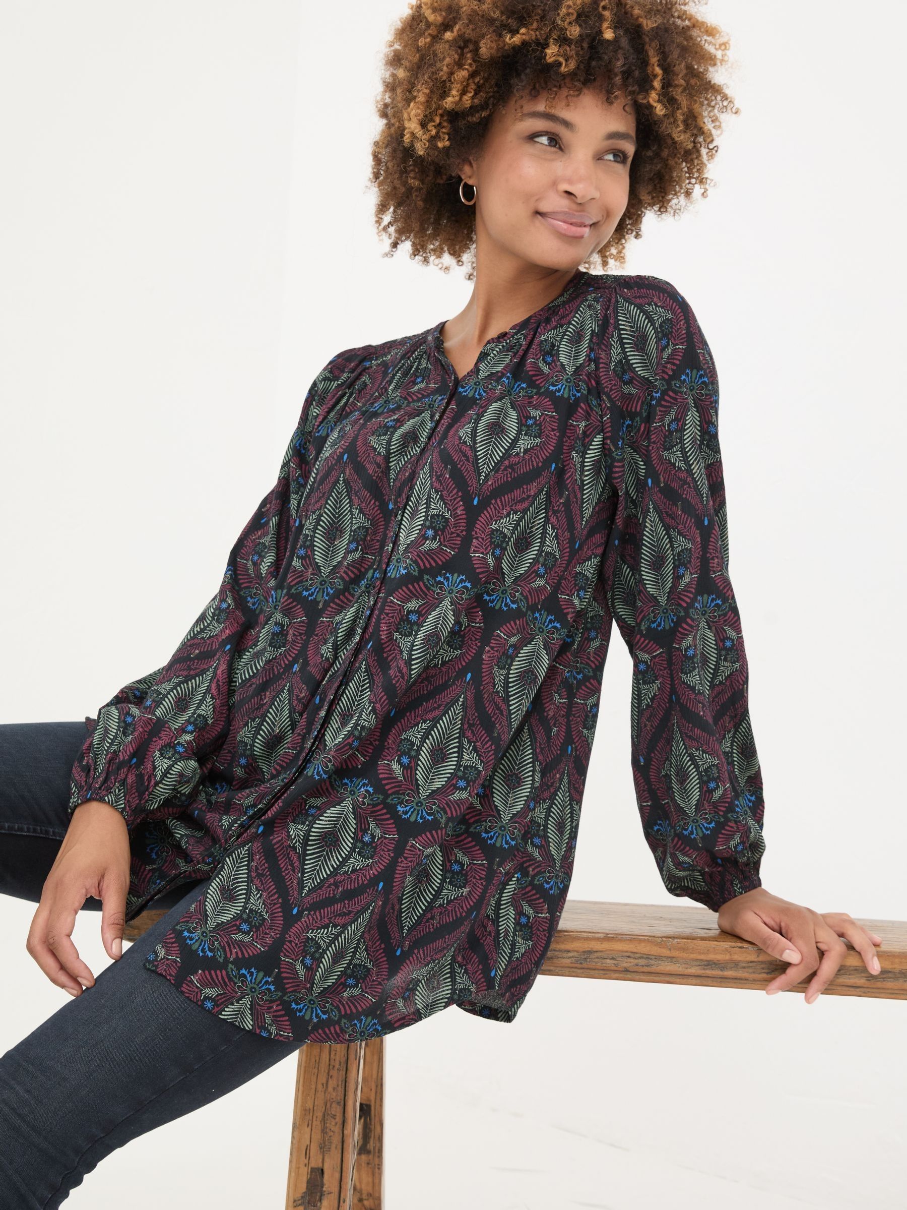 Multi Lizzie Tunic Top - Image 4 of 9
