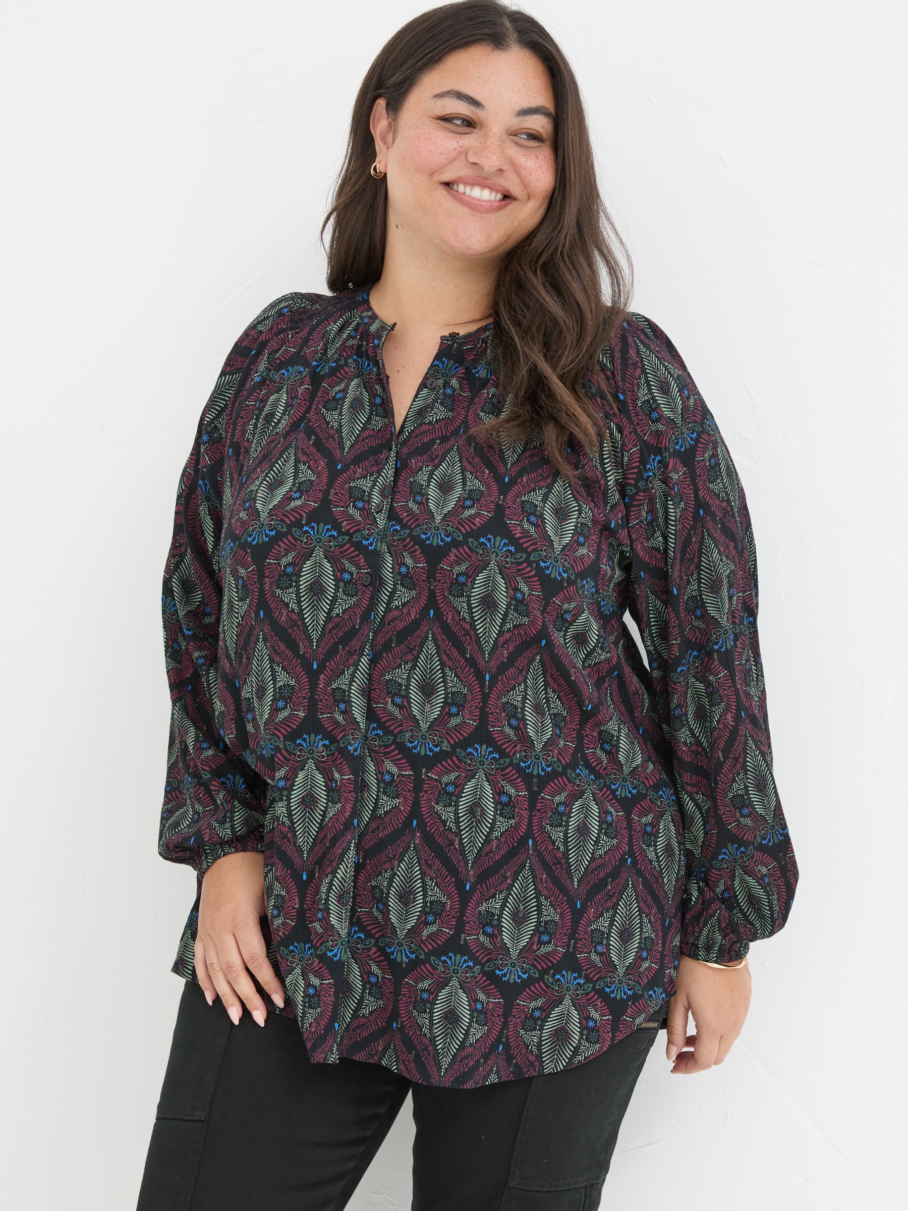 Multi Lizzie Tunic Top - Image 7 of 9