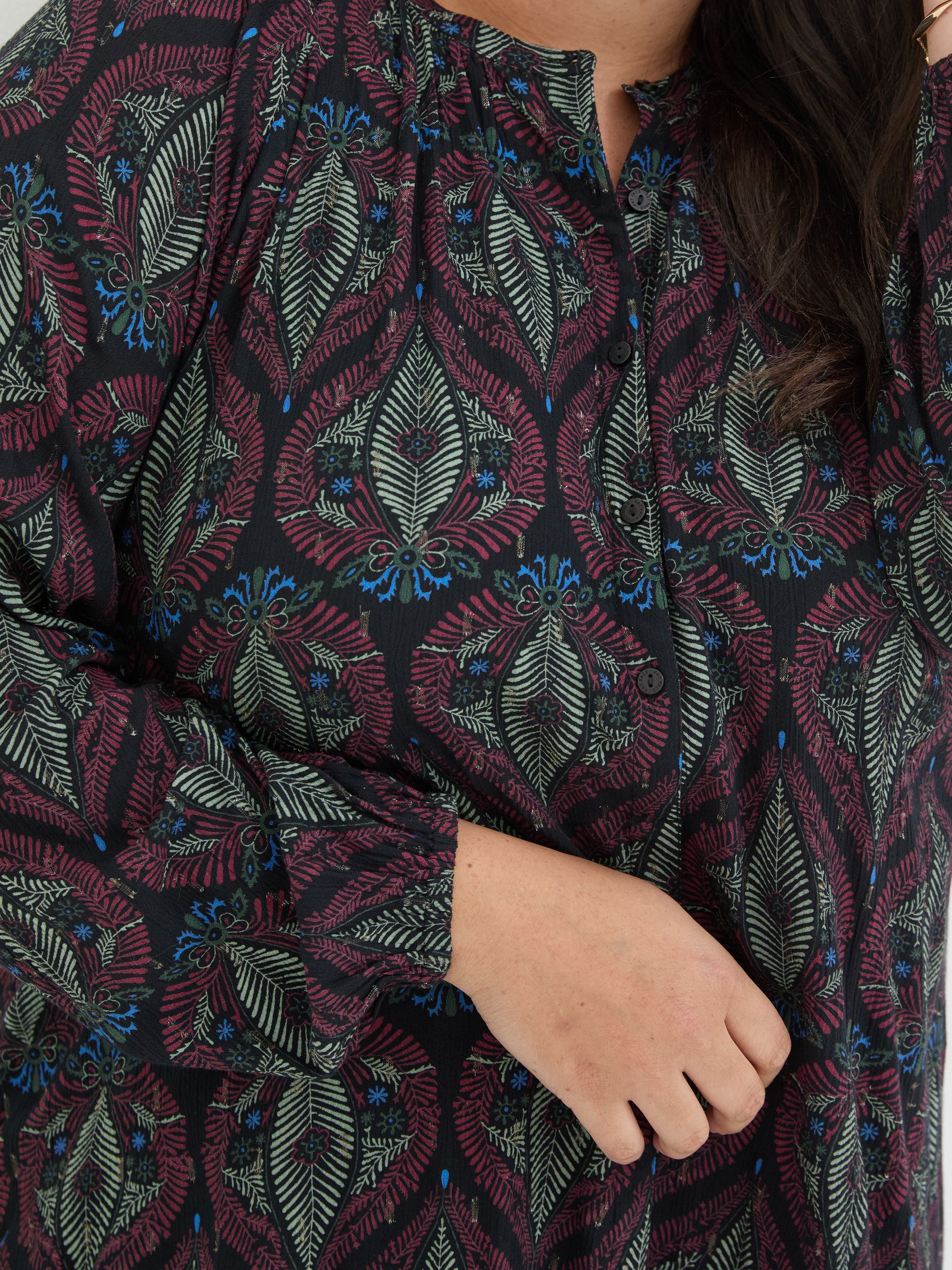 Multi Lizzie Tunic Top - Image 8 of 9