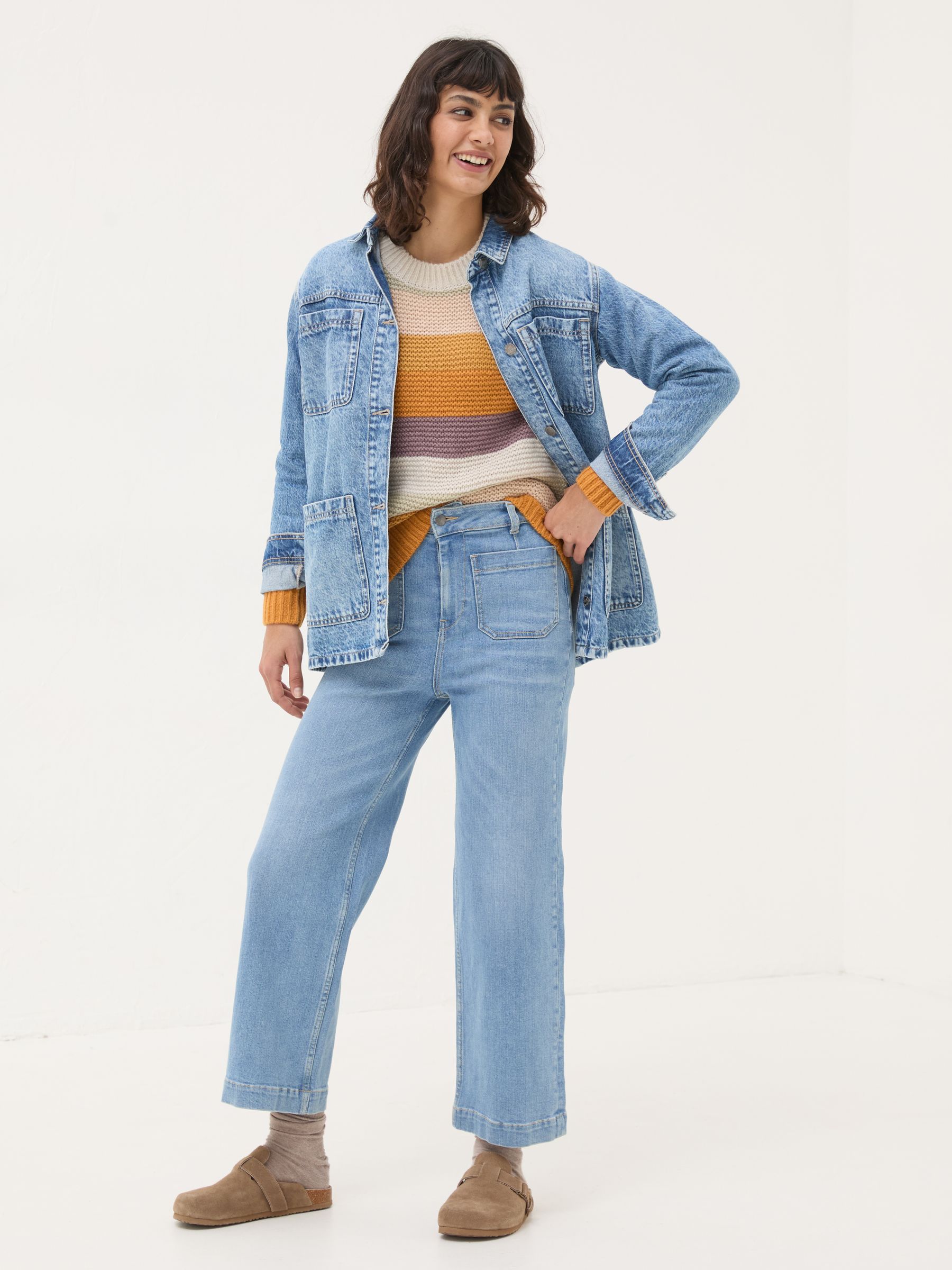 Multi Equinox Stripe Jumper - Image 3 of 6