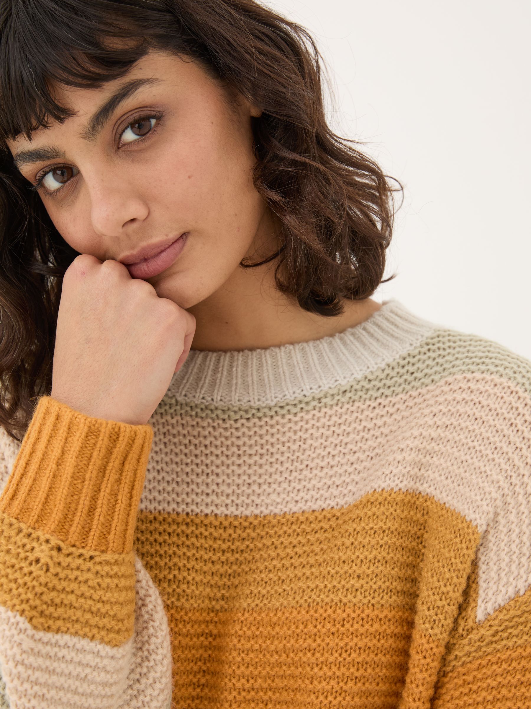 Multi Equinox Stripe Jumper - Image 5 of 6