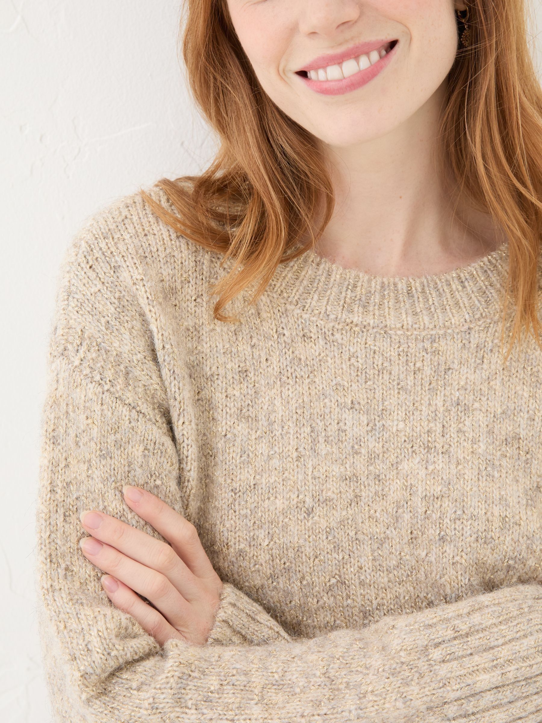 Gold Etta Sparkle Jumper - Image 4 of 6