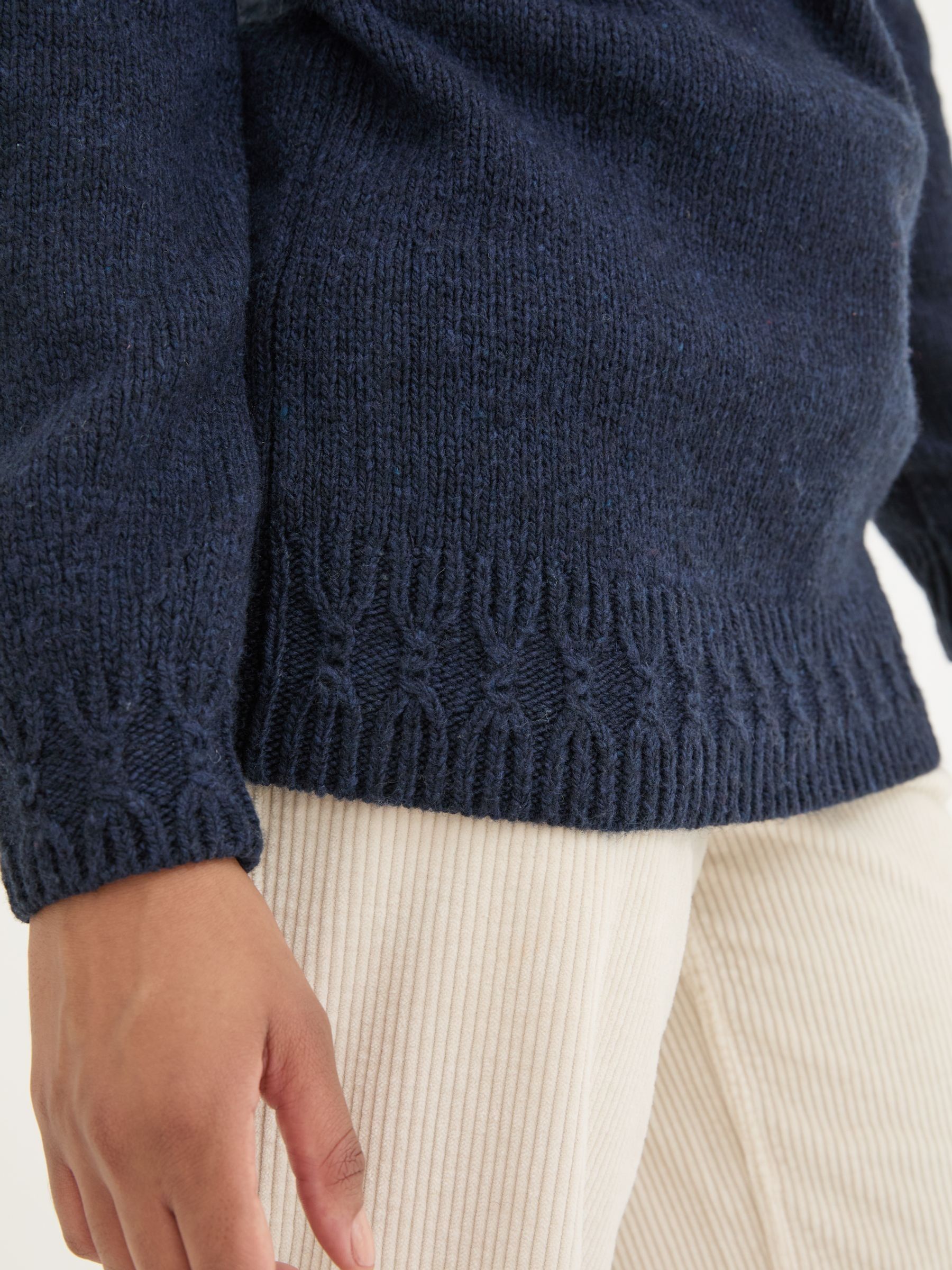 Navy Horse Fairisle Pattern Tunic - Image 7 of 8