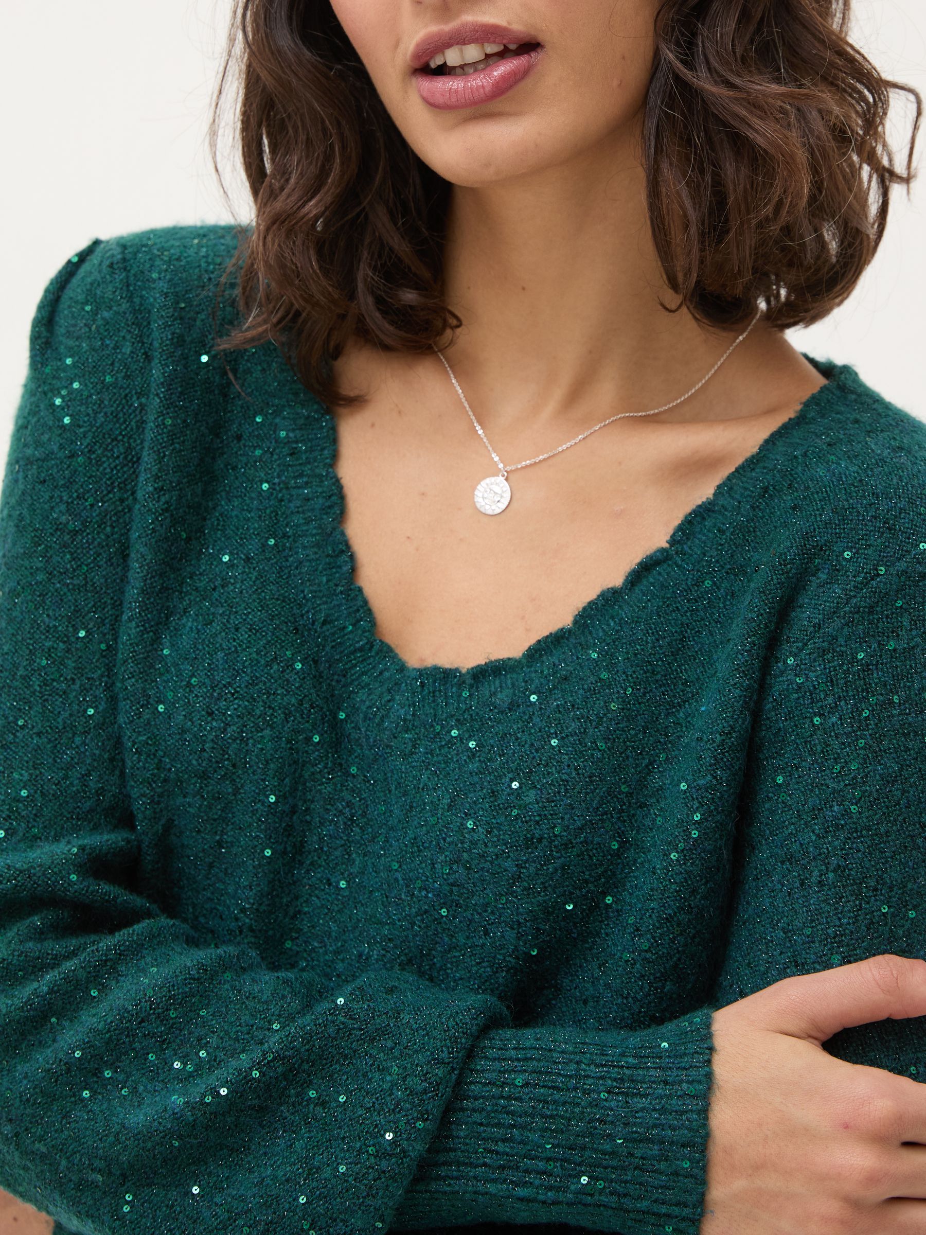 Teal Green Jasmine Jumper - Image 5 of 7