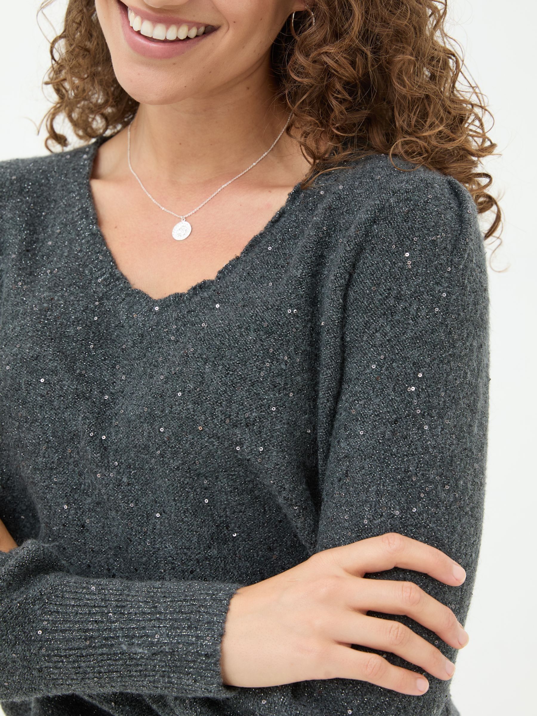 Charcoal Grey Jasmine Jumper - Image 4 of 5