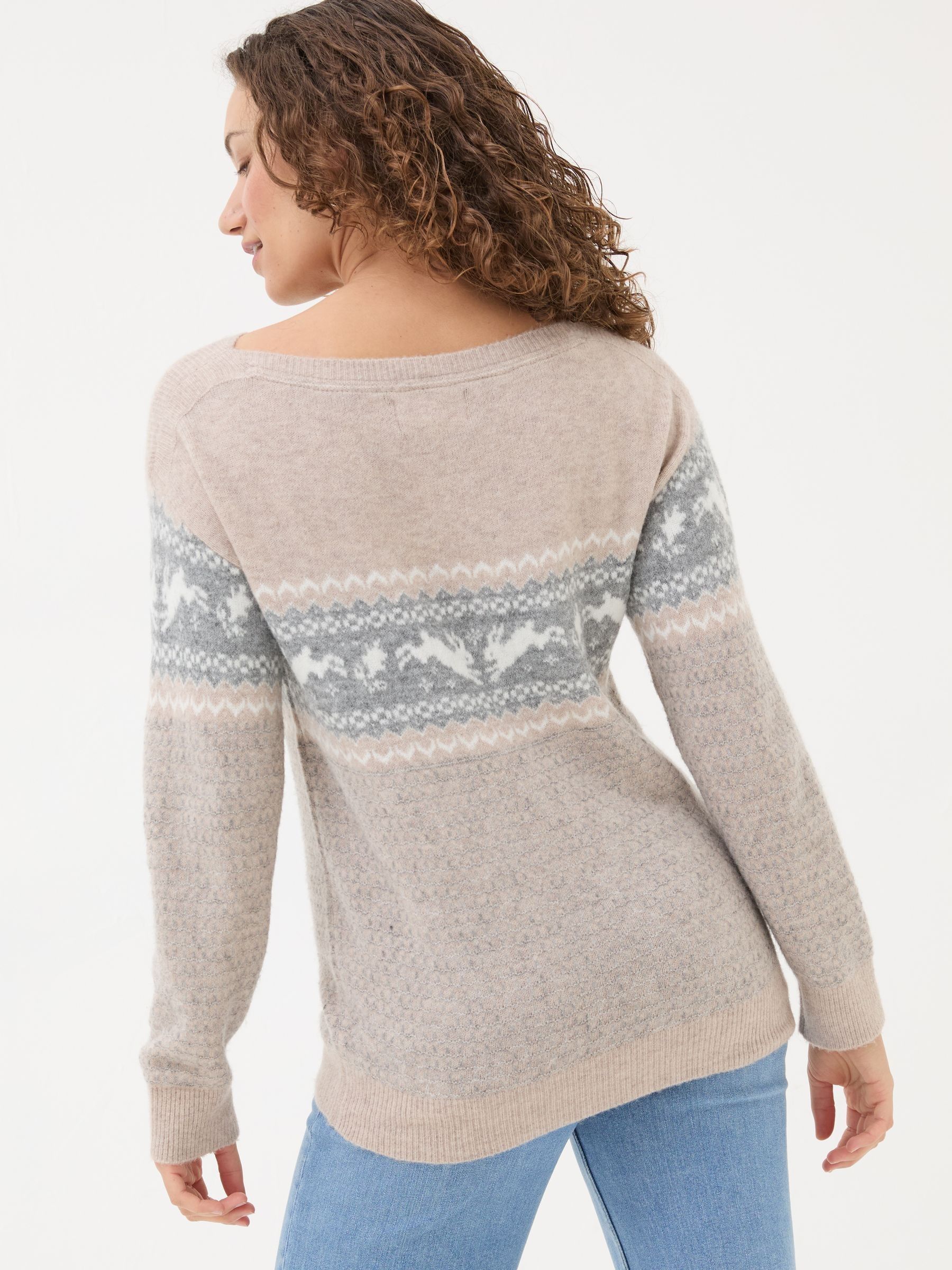 Natural Rabbit Jumper - Image 2 of 4