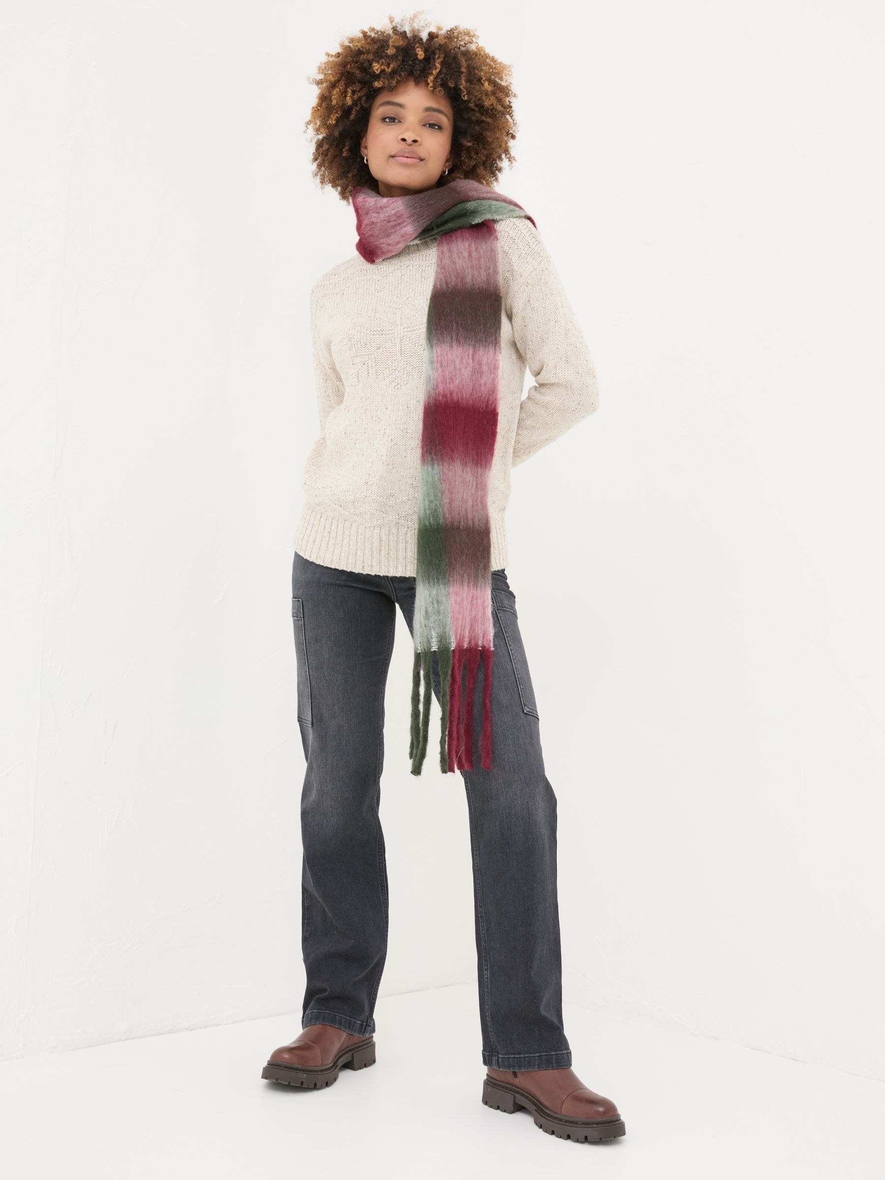 Ivory Snowflake Jumper - Image 3 of 10