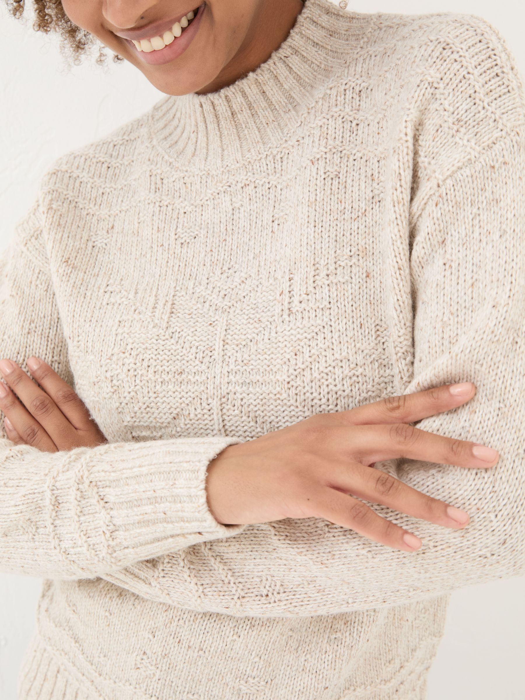 Ivory Snowflake Jumper - Image 5 of 10