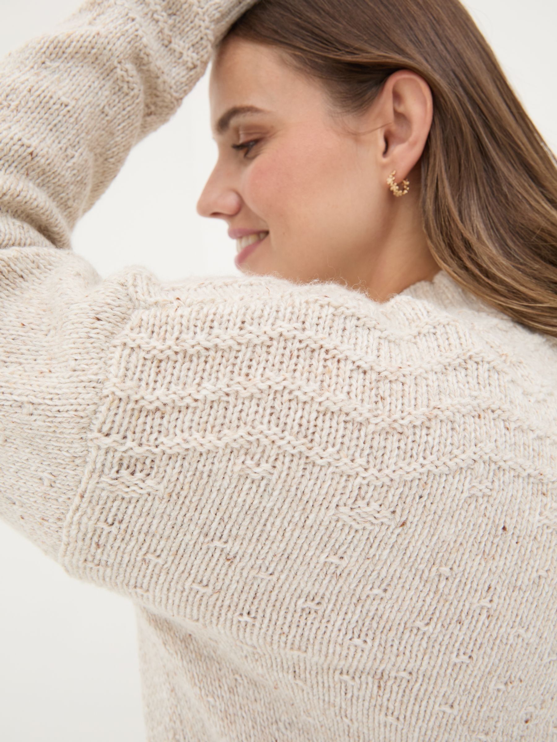 Ivory Snowflake Jumper - Image 6 of 10