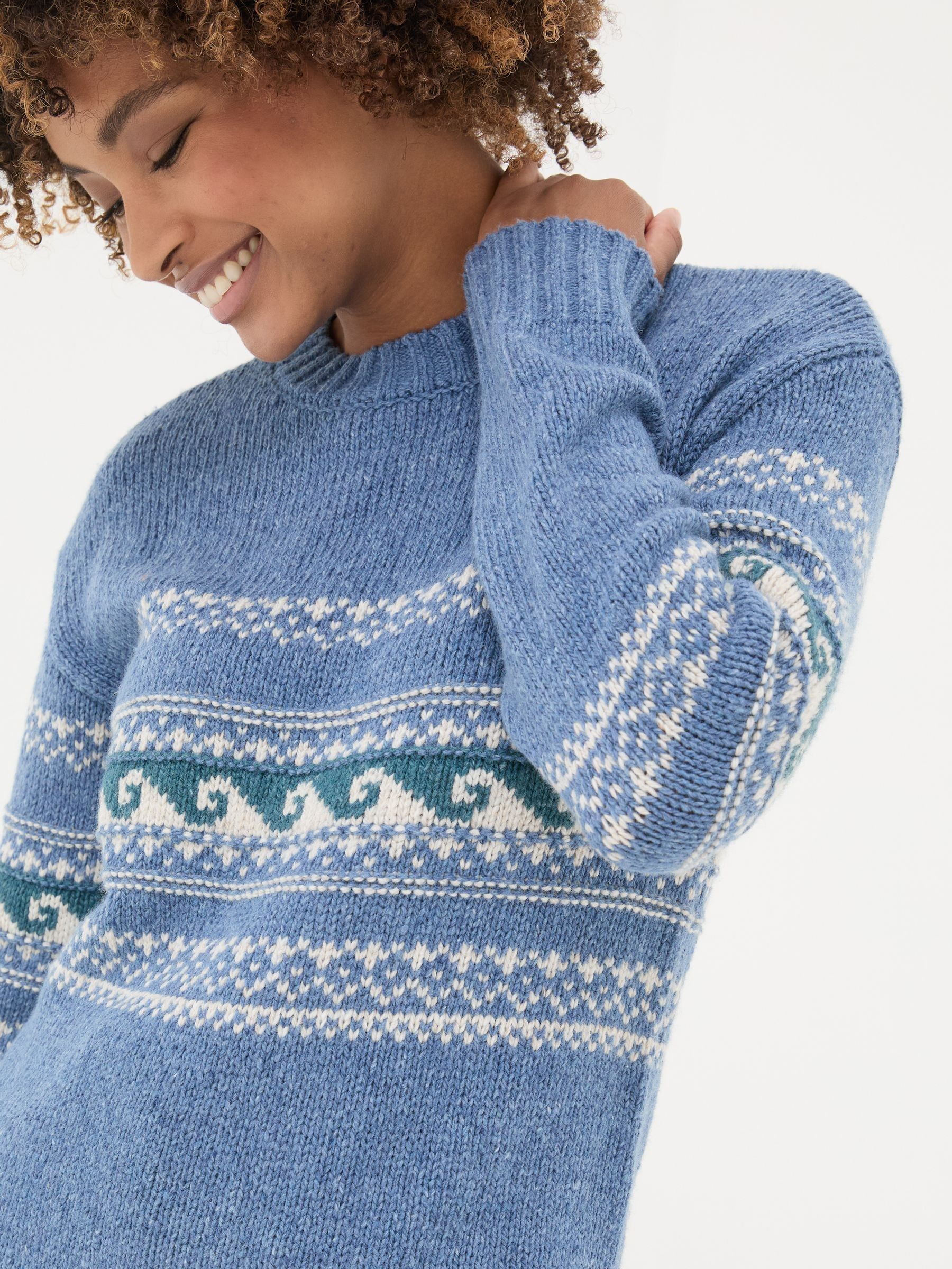 Blue Shelter Wave Jumper - Image 5 of 9