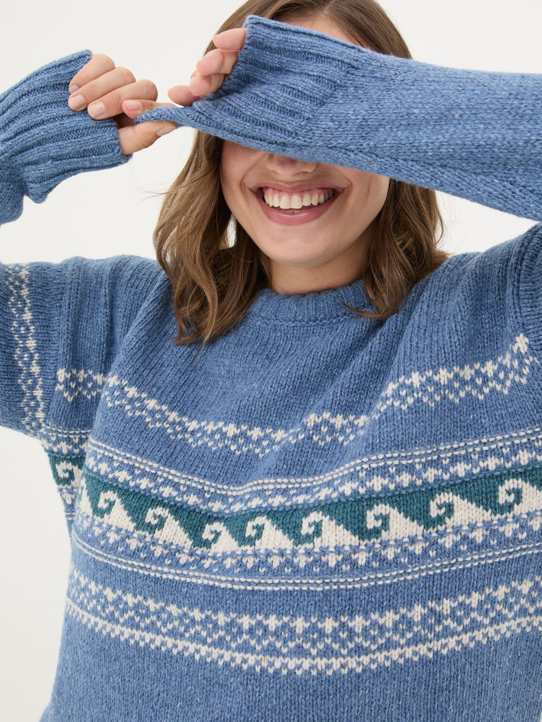 Blue Shelter Wave Jumper - Image 8 of 9