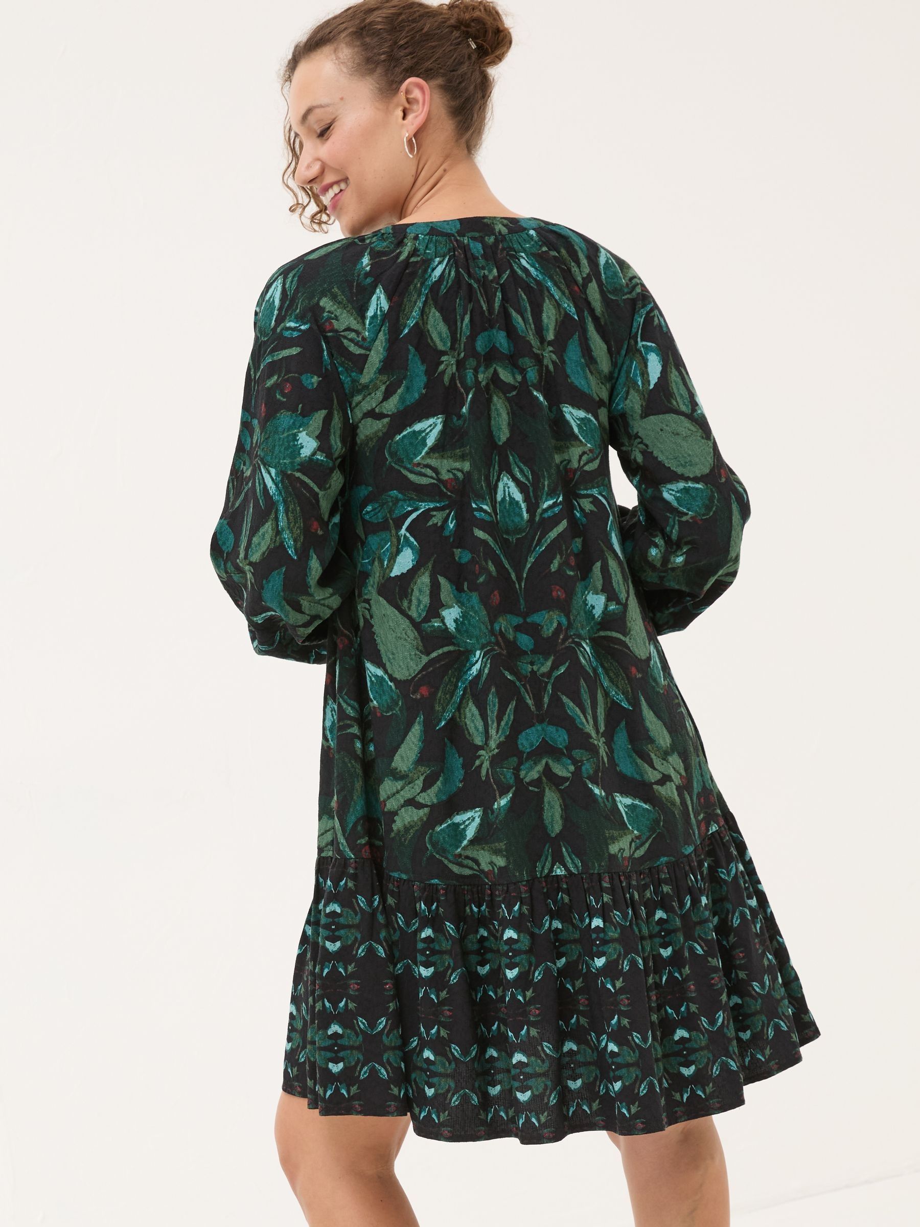 Black Dark Skies Amy Mirrored Tunic Dress - Image 2 of 5