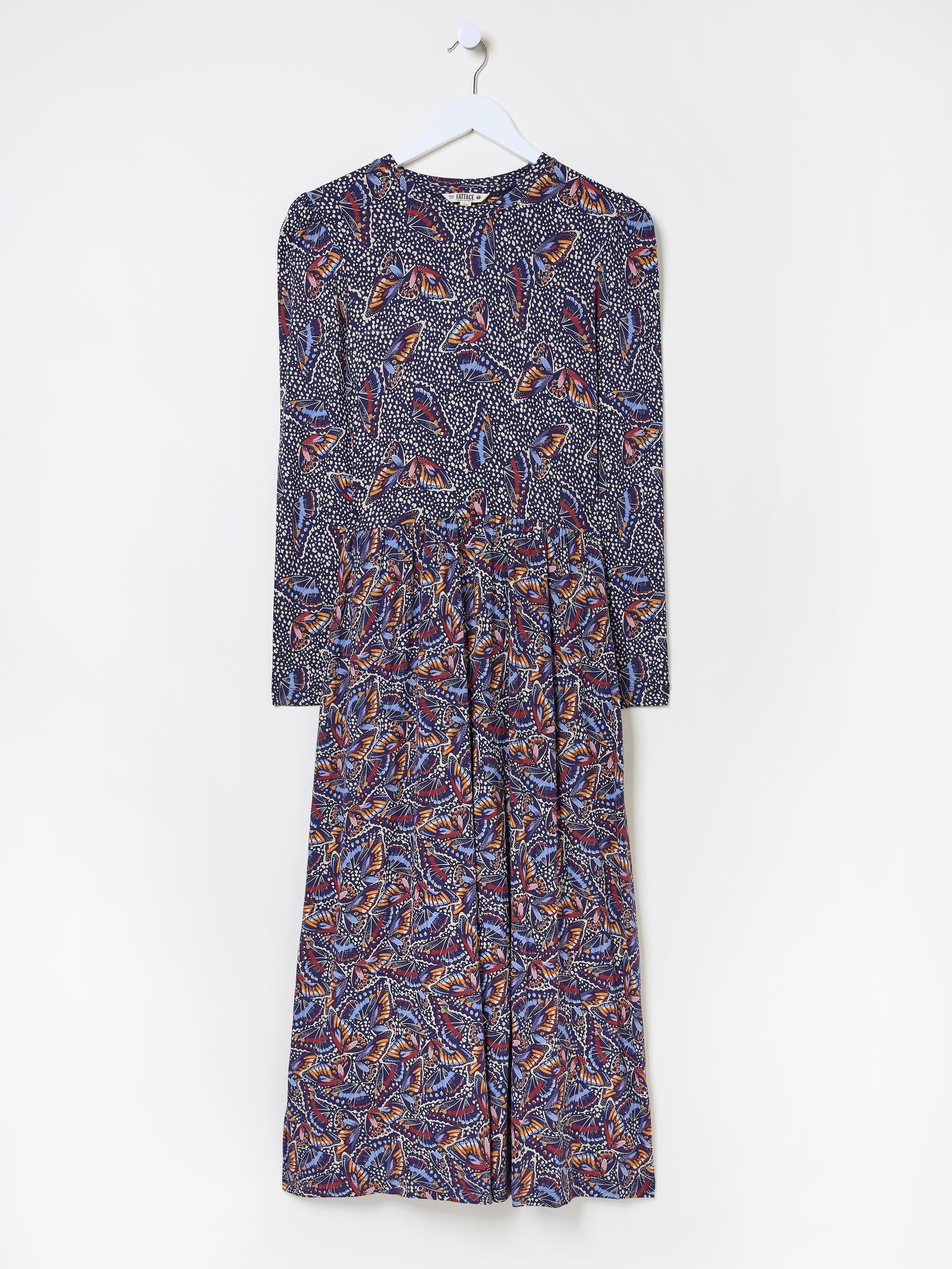 Fia Dark Navy Batik Dress - Image 5 of 5