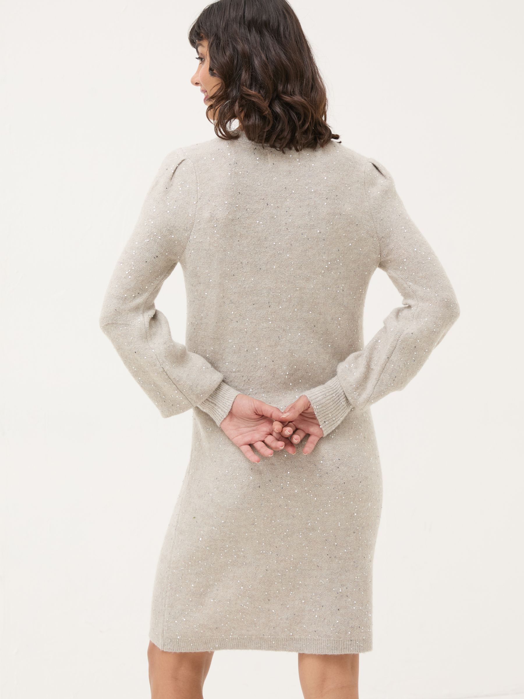 Light Natural Eden Knit Dress - Image 3 of 9