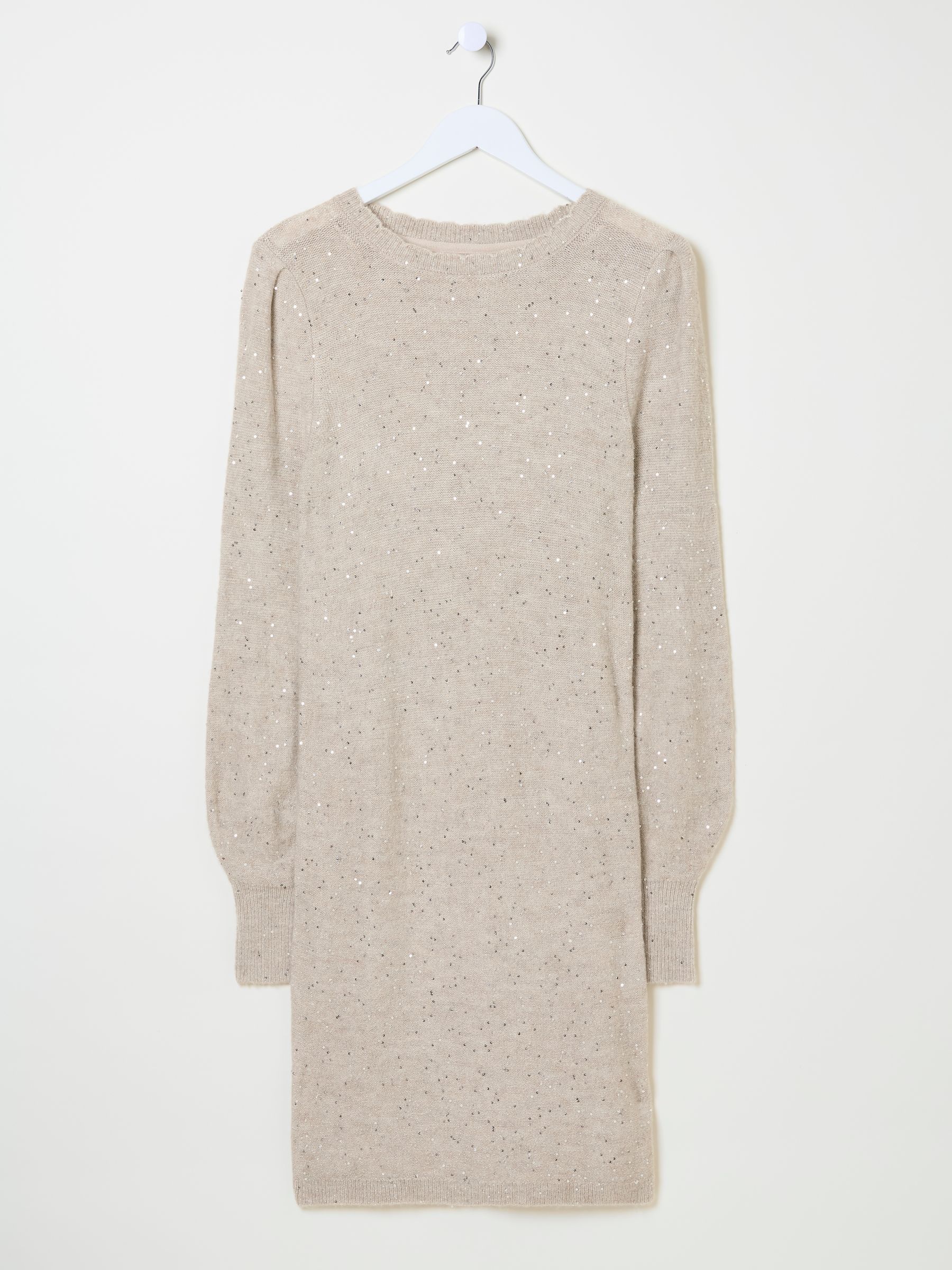 Light Natural Eden Knit Dress - Image 8 of 8 Light Natural Eden Knit Dress - Image 8 of 8