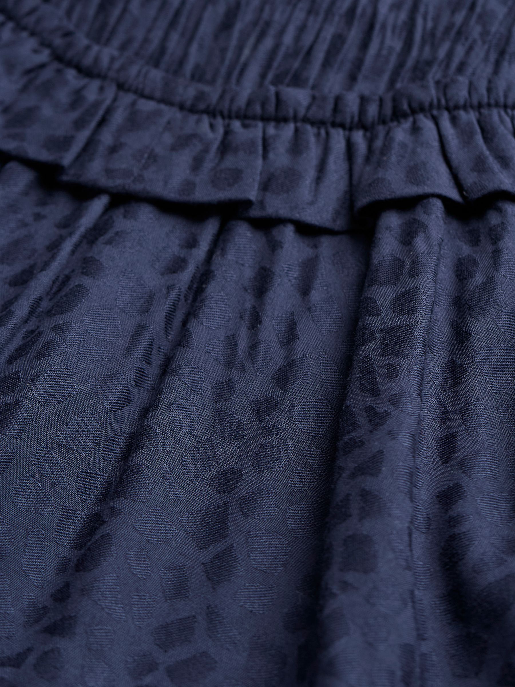 Dark Navy Mika Jacquard Dress - Image 10 of 10 Dark Navy Mika Jacquard Dress - Image 10 of 10