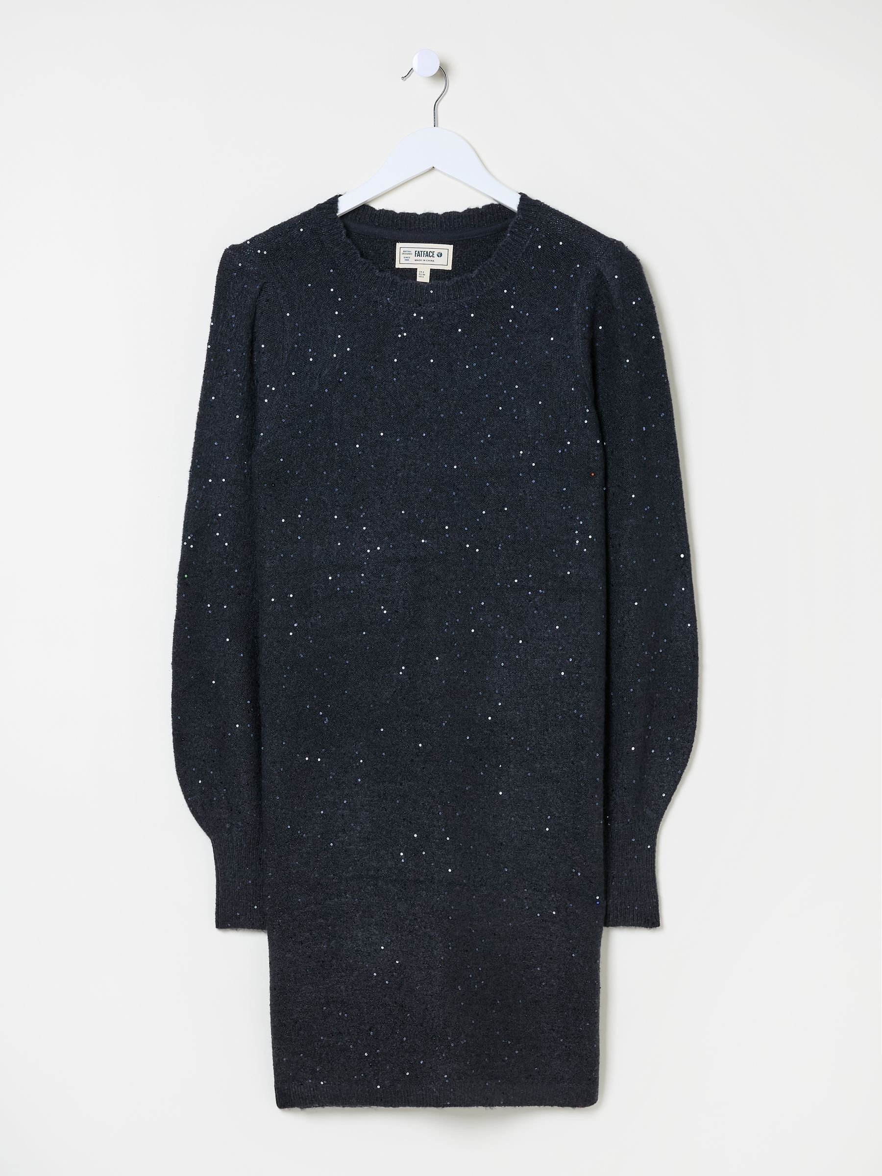 Dark Navy Eden Knit Dress - Image 6 of 6