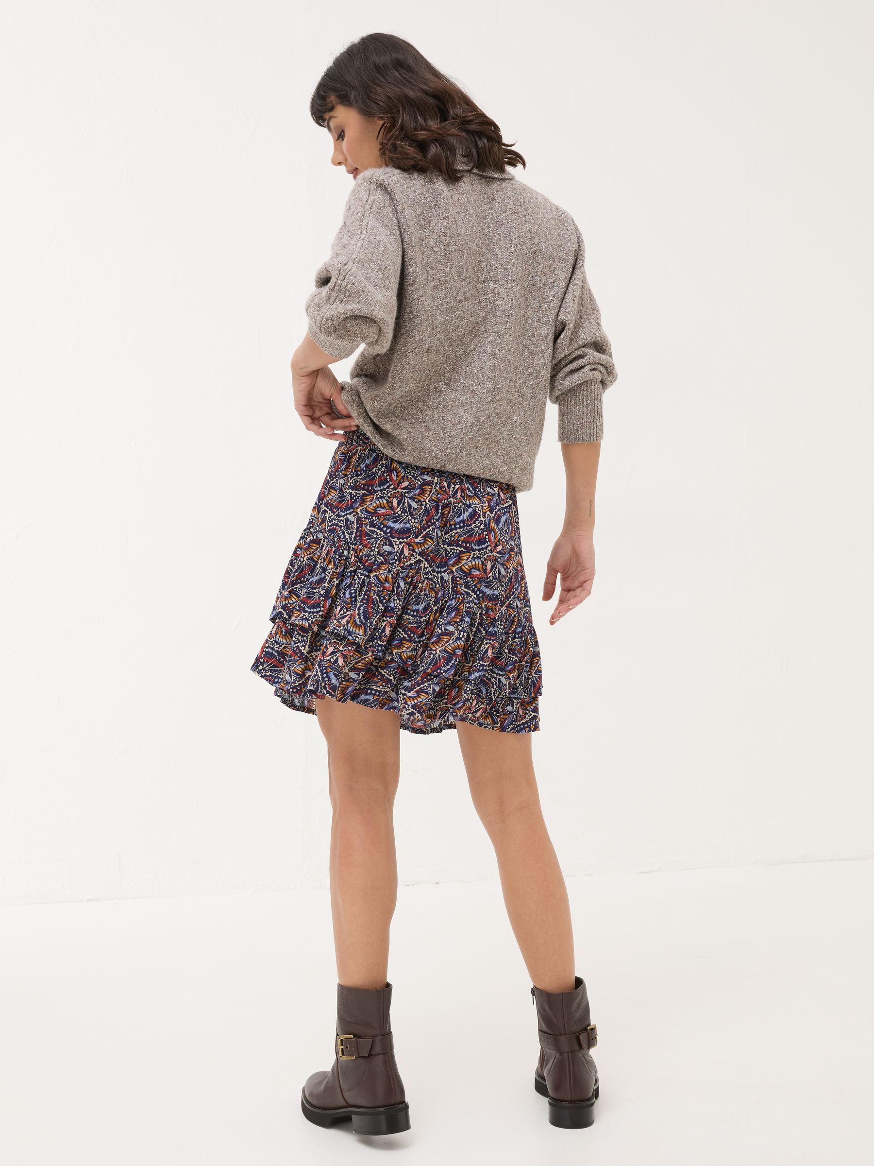 Dark Navy Becca Skirt - Image 2 of 5