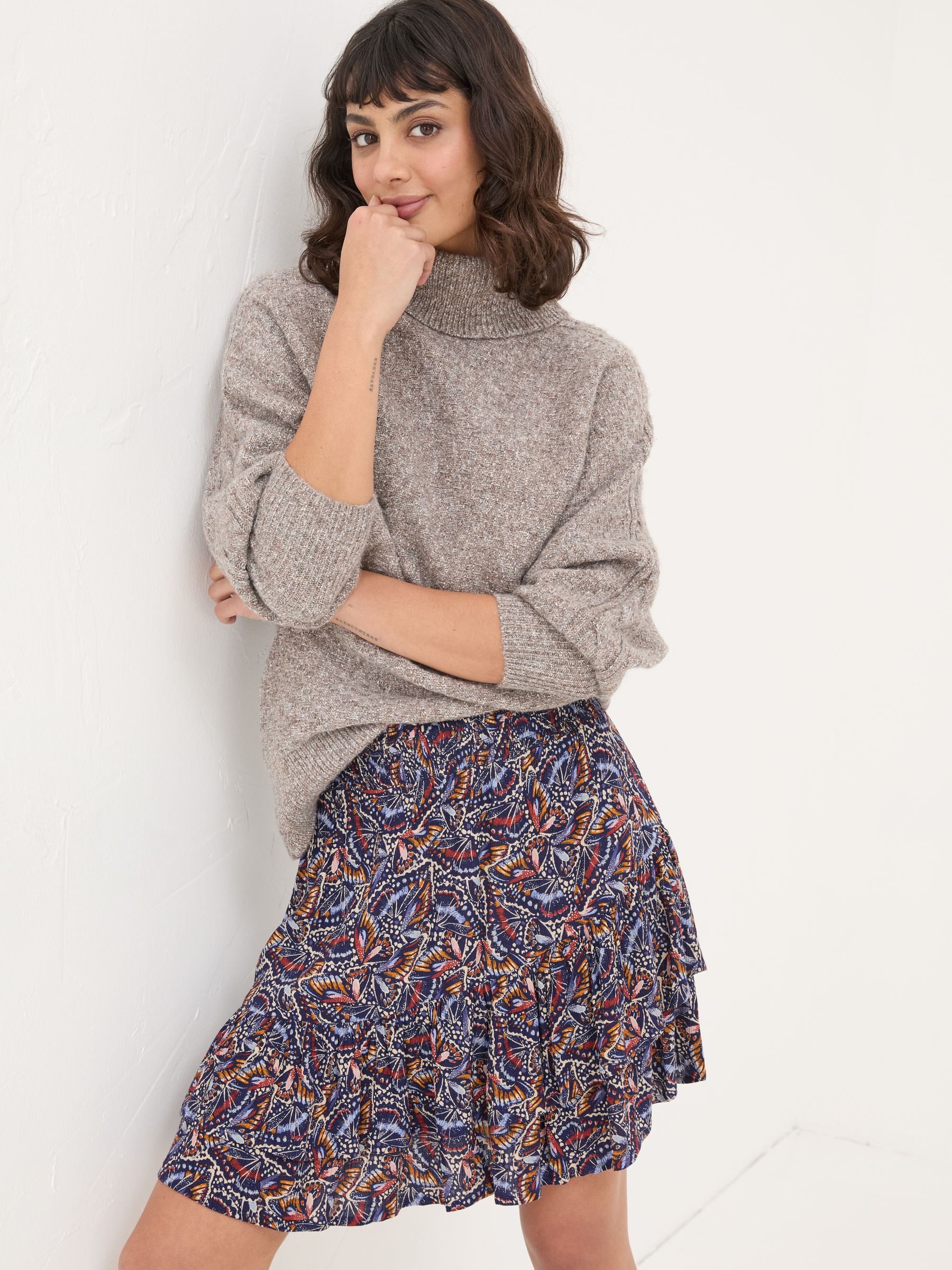 Dark Navy Becca Skirt - Image 3 of 5