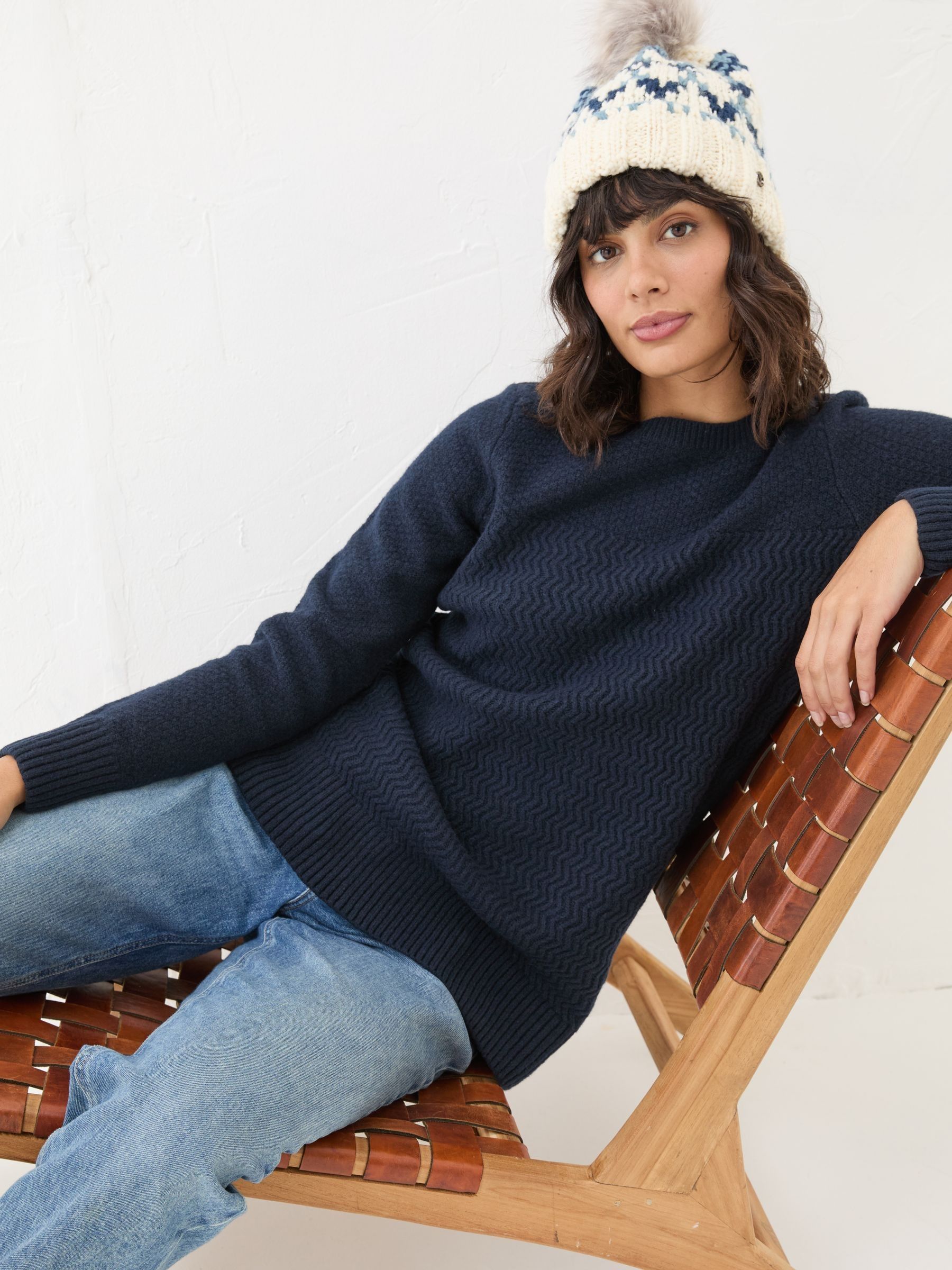 Navy Amelia Tunic - Image 4 of 6