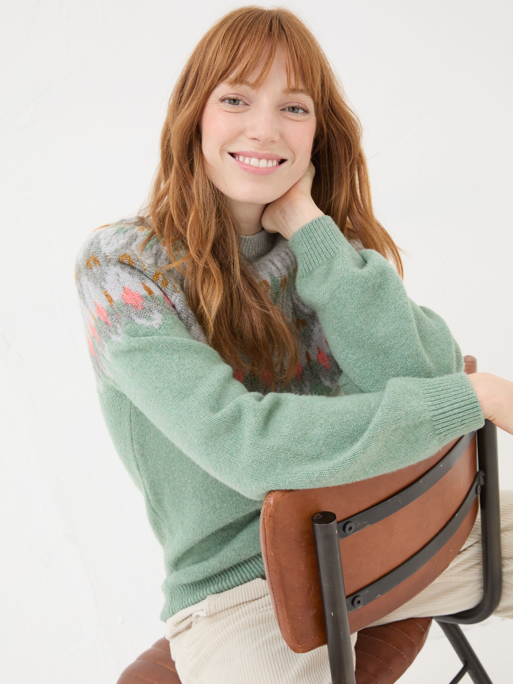 Light Teal Esther Jumper - Image 4 of 7