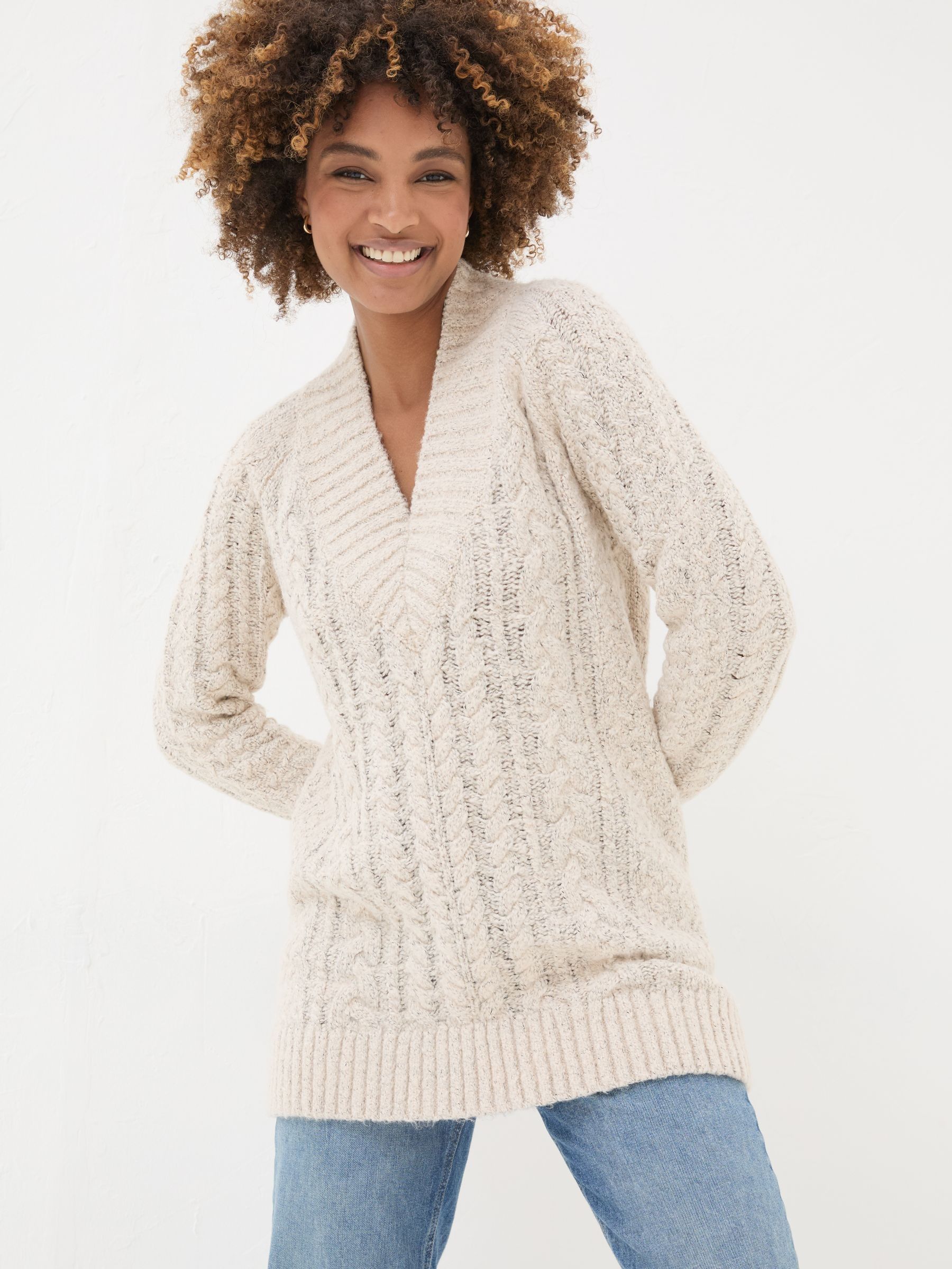 Ivory Alicia V-Neck Tunic - Image 3 of 6