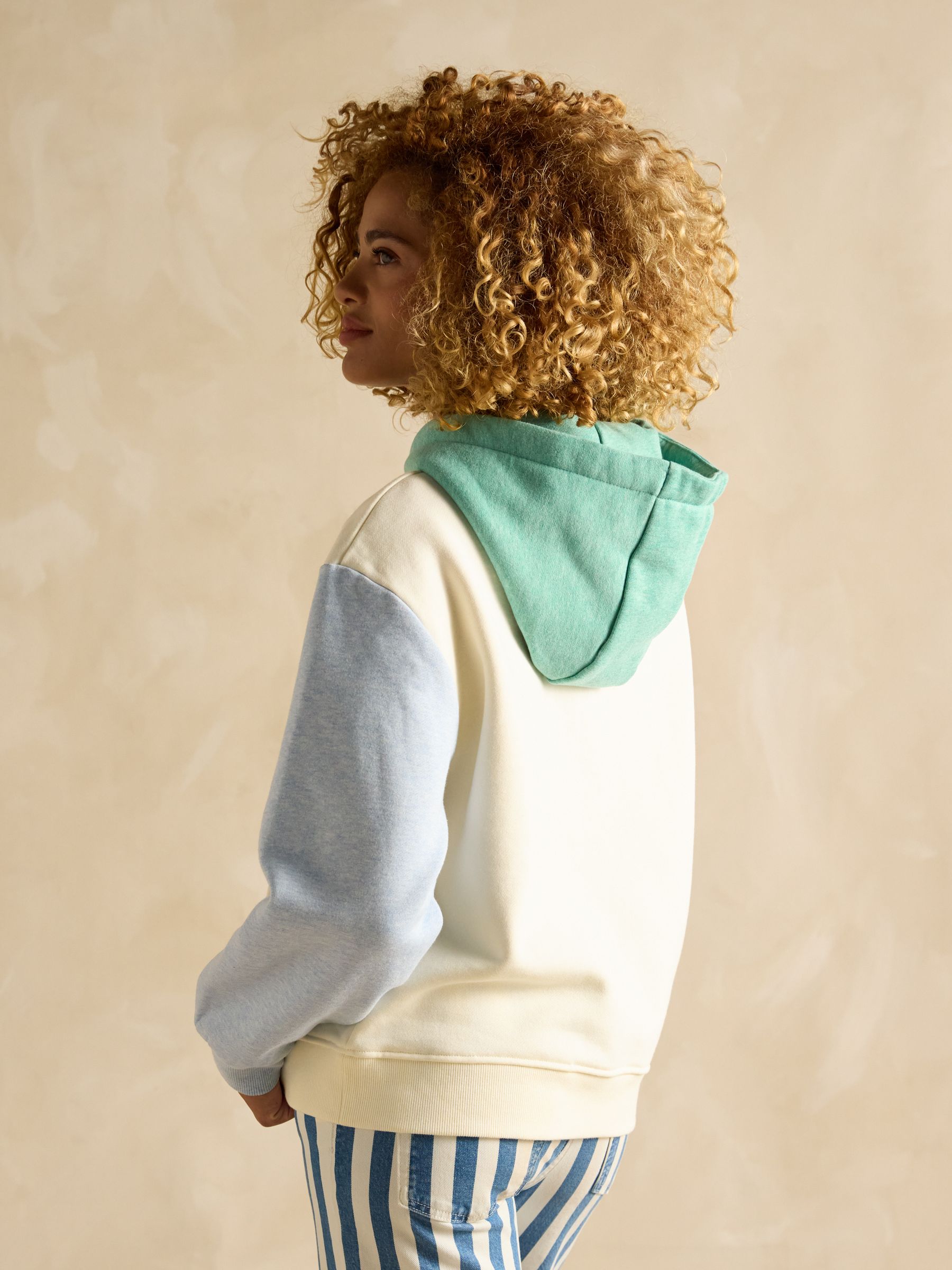 Milbourne Colour Block Marl Hoodie - Image 2 of 7