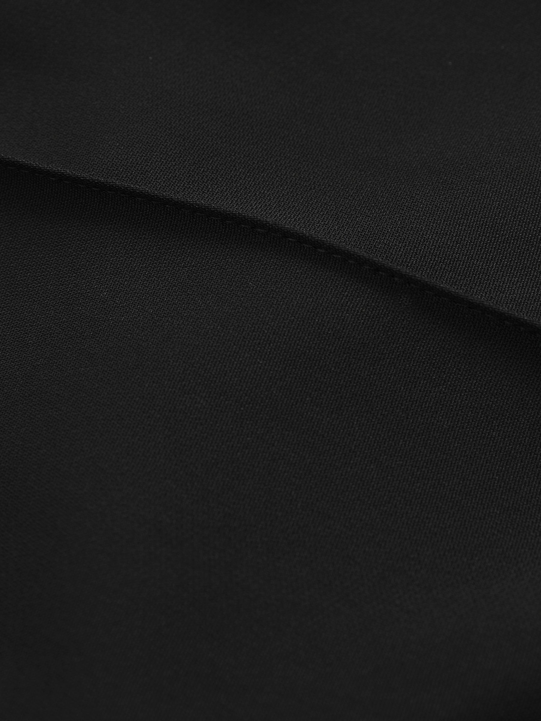 Fluid Wide Leg Trousers in Black - Image 6 of 6