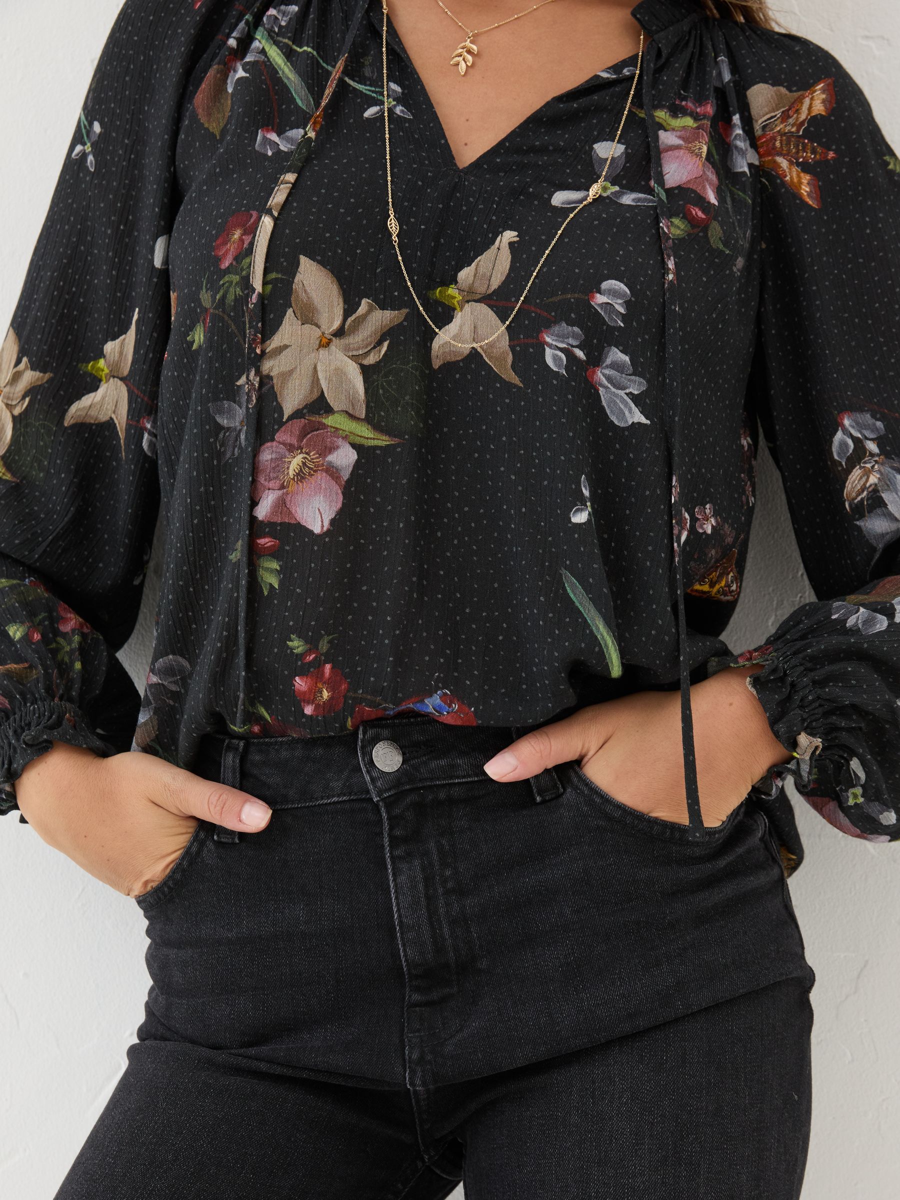 Black Lil Moonlit Blouse - Image 5 of 5
