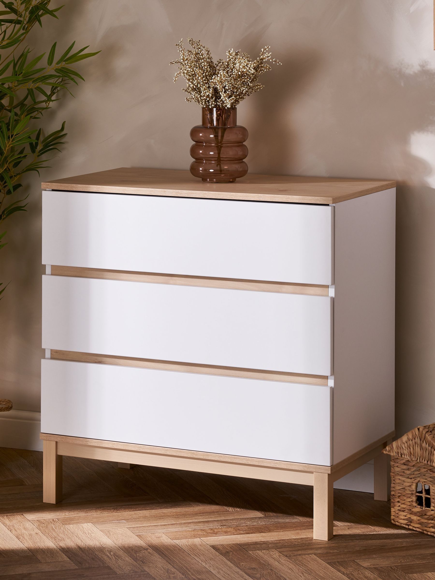Obaby White Astrid Baby Changing Unit - Image 2 of 5