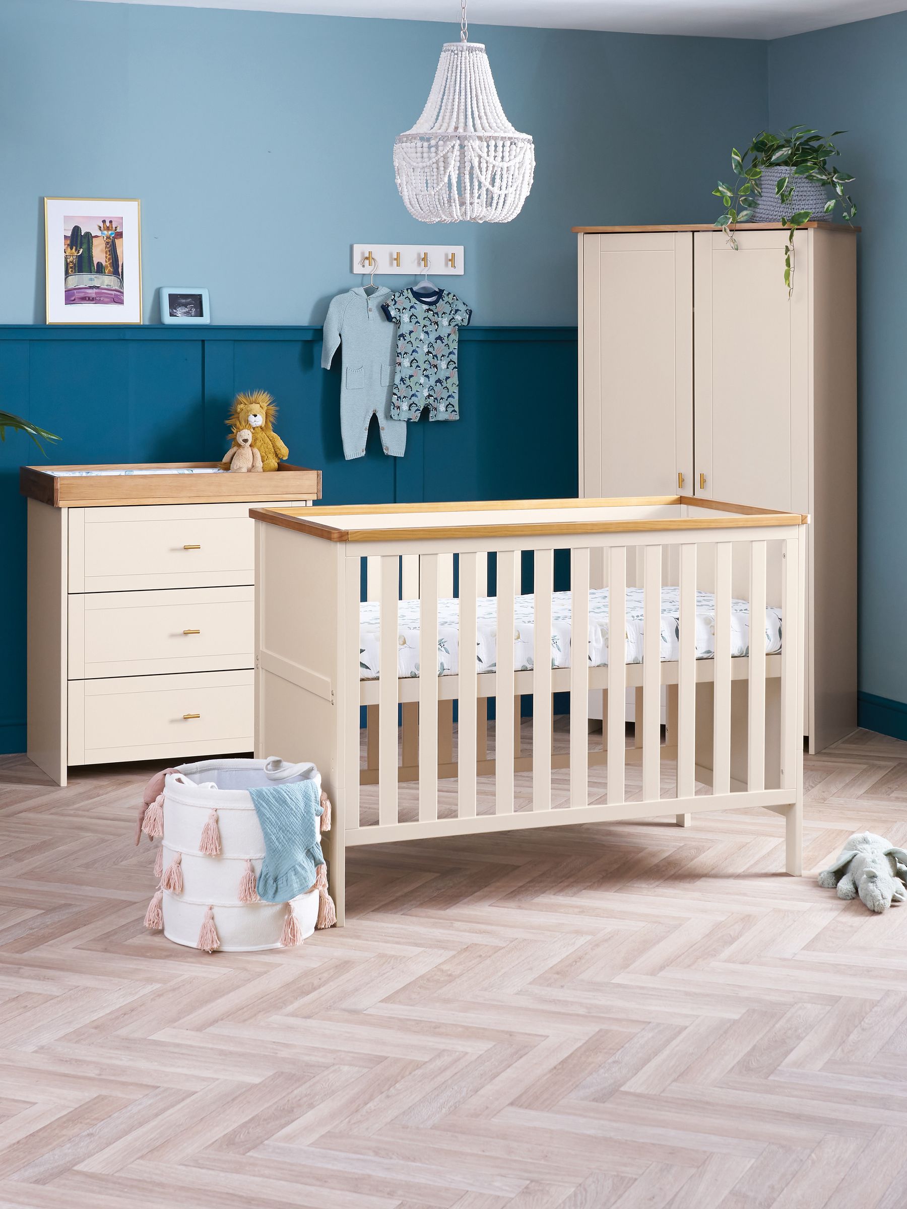 Obaby Evie Cashmere Small Cot Bed - Image 1 of 3