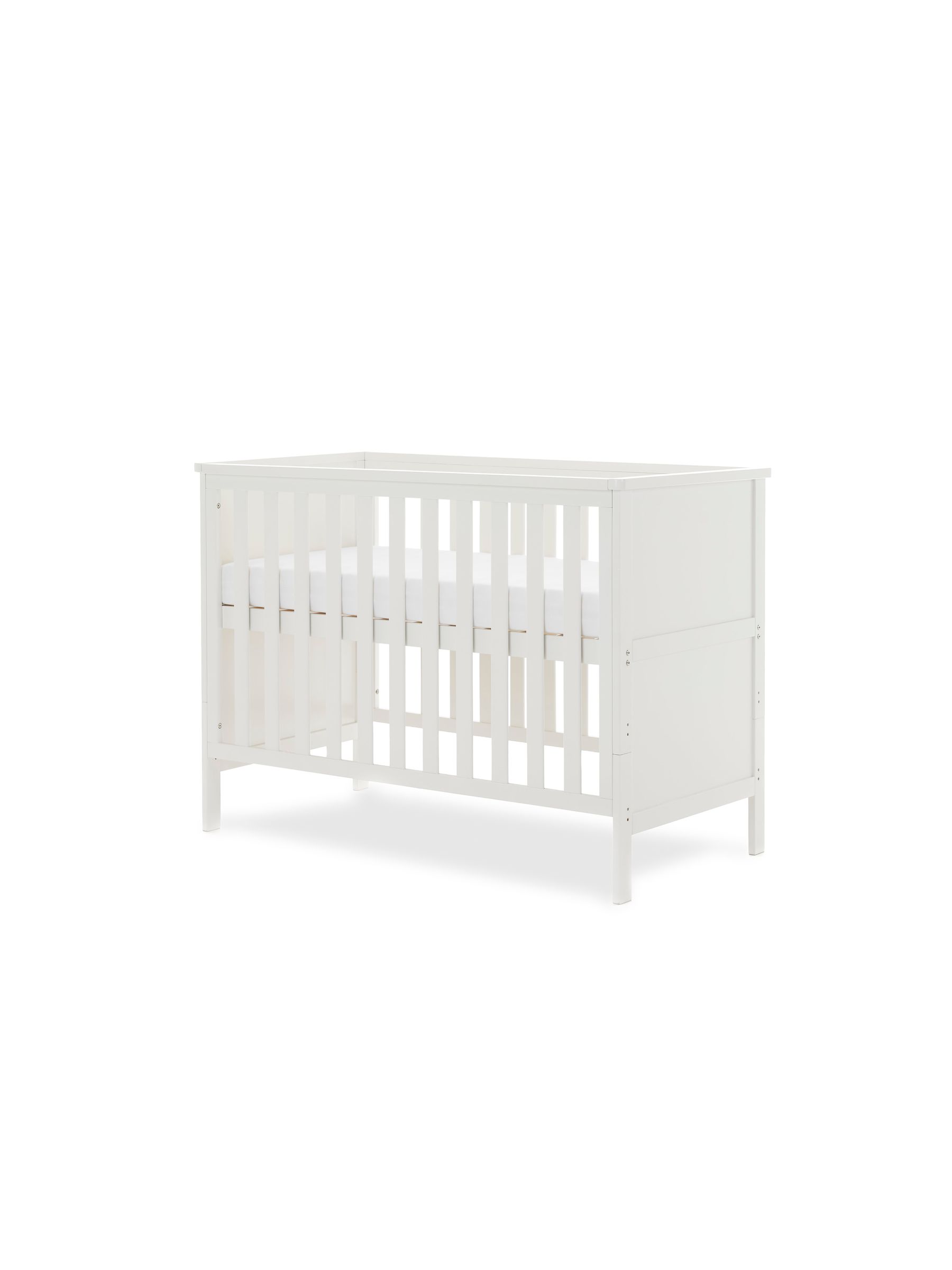 Obaby Evie White Small Cot Bed - Image 3 of 5