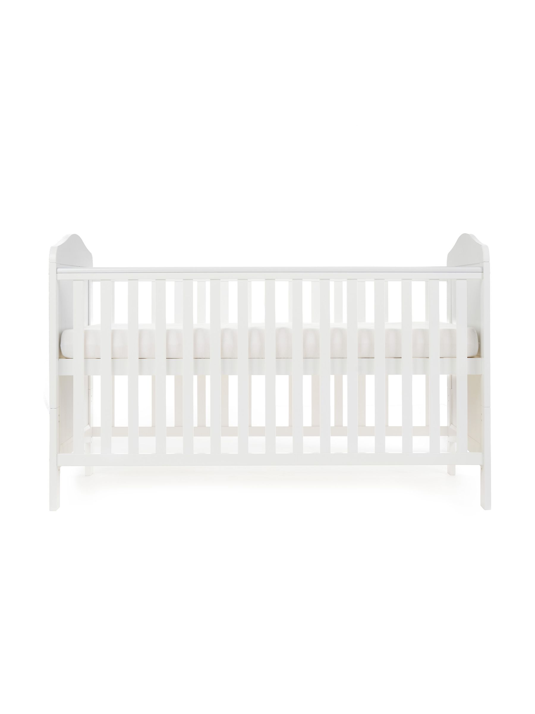 Obaby White Whitby Cot Bed - Image 4 of 6