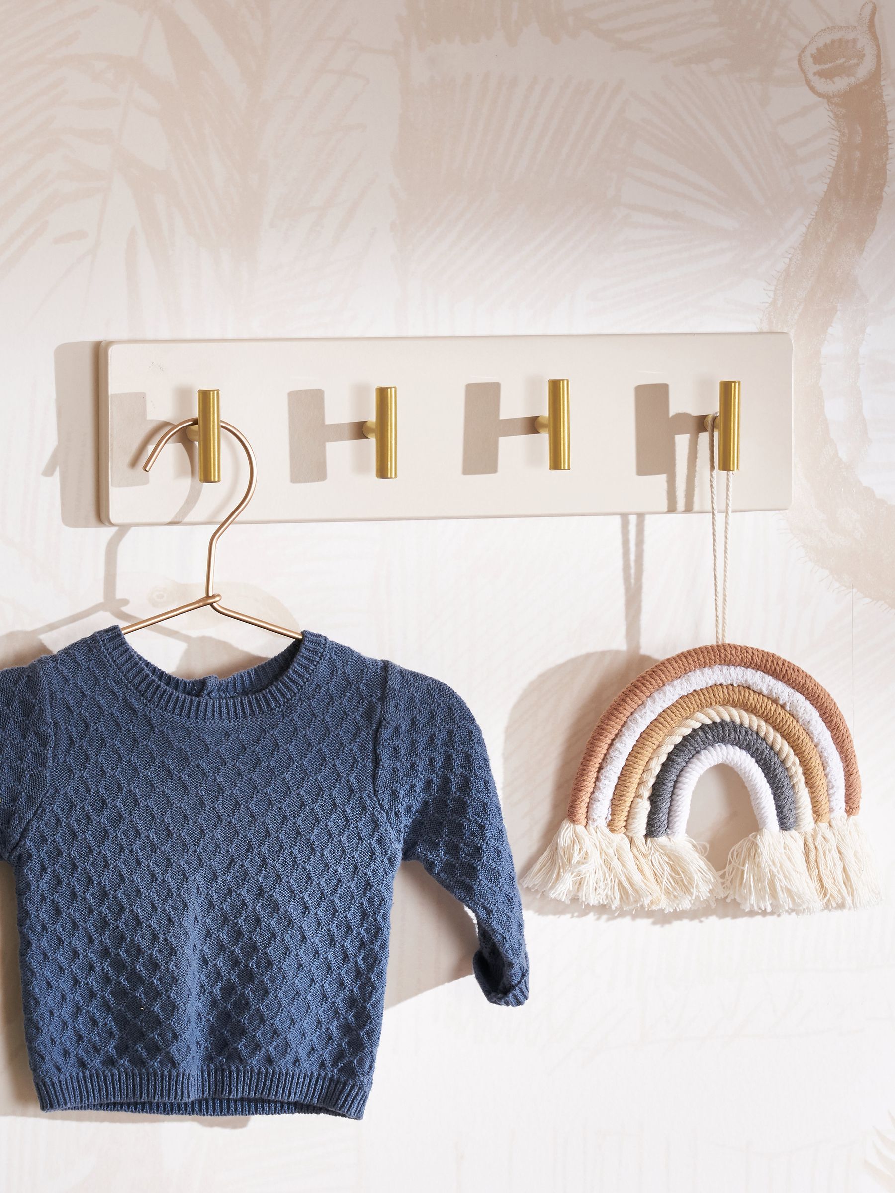 Obaby Evie Cashmere Decorative Wall Hook - Image 1 of 3