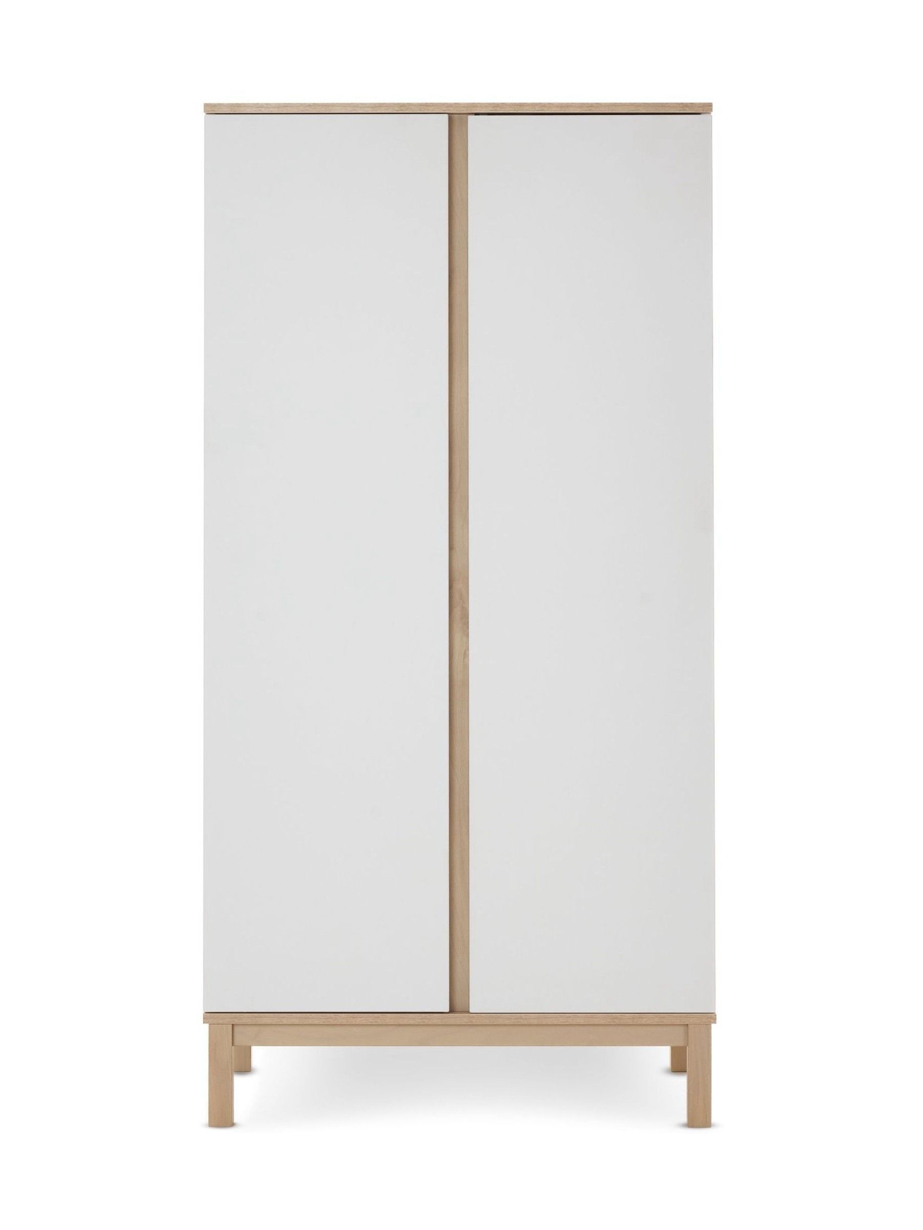 Obaby White Astrid Double Wardrobe - Image 3 of 6