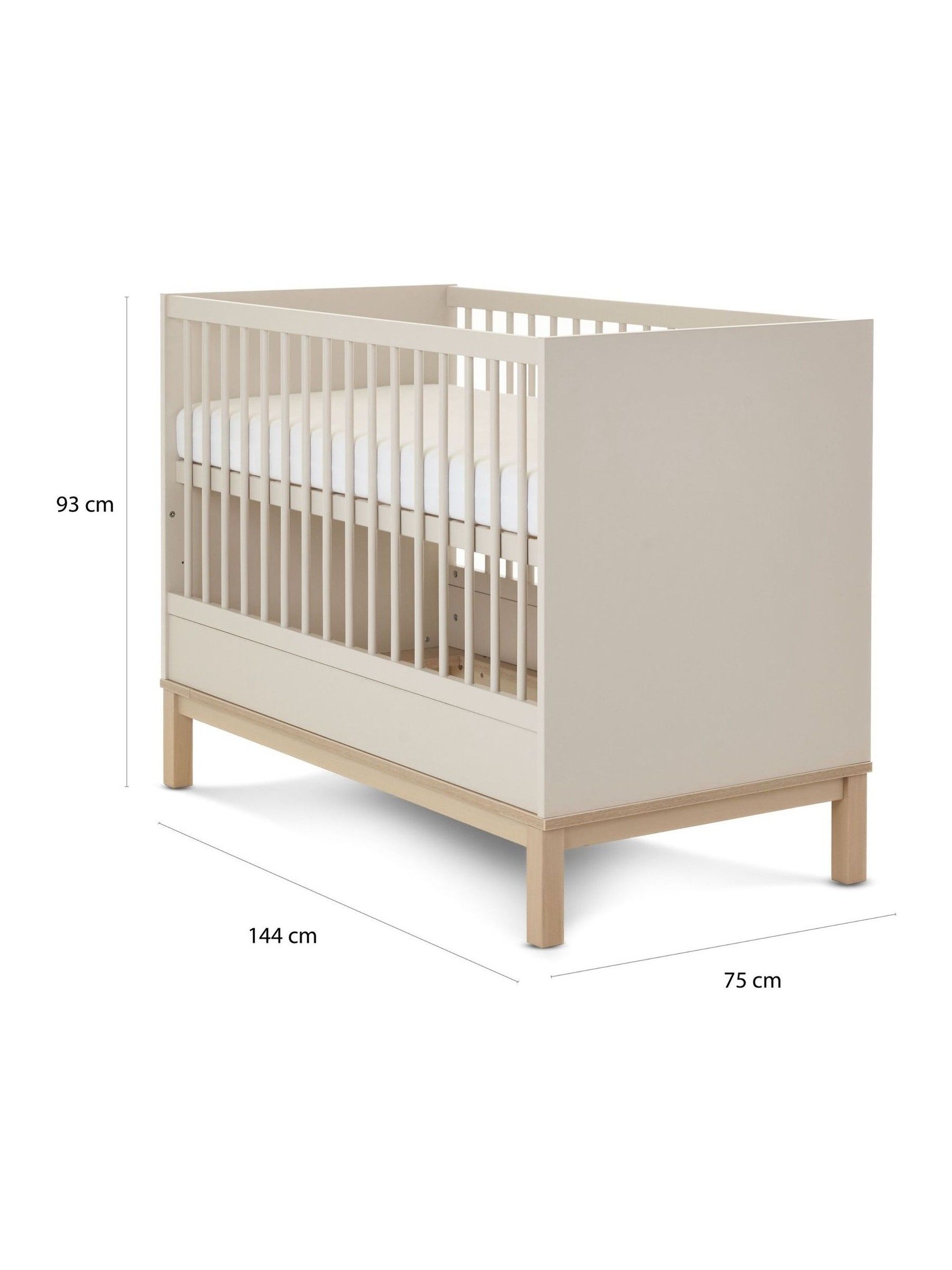 Obaby Astrid Satin 2 Piece Nursery Furniture Set - Image 6 of 6