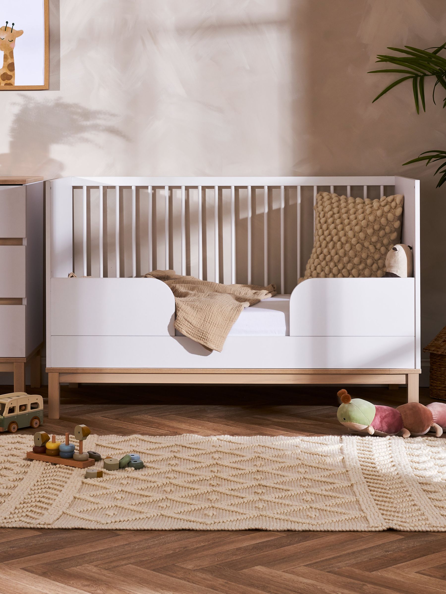 Obaby White Regular Astrid Cot Bed - Image 2 of 6